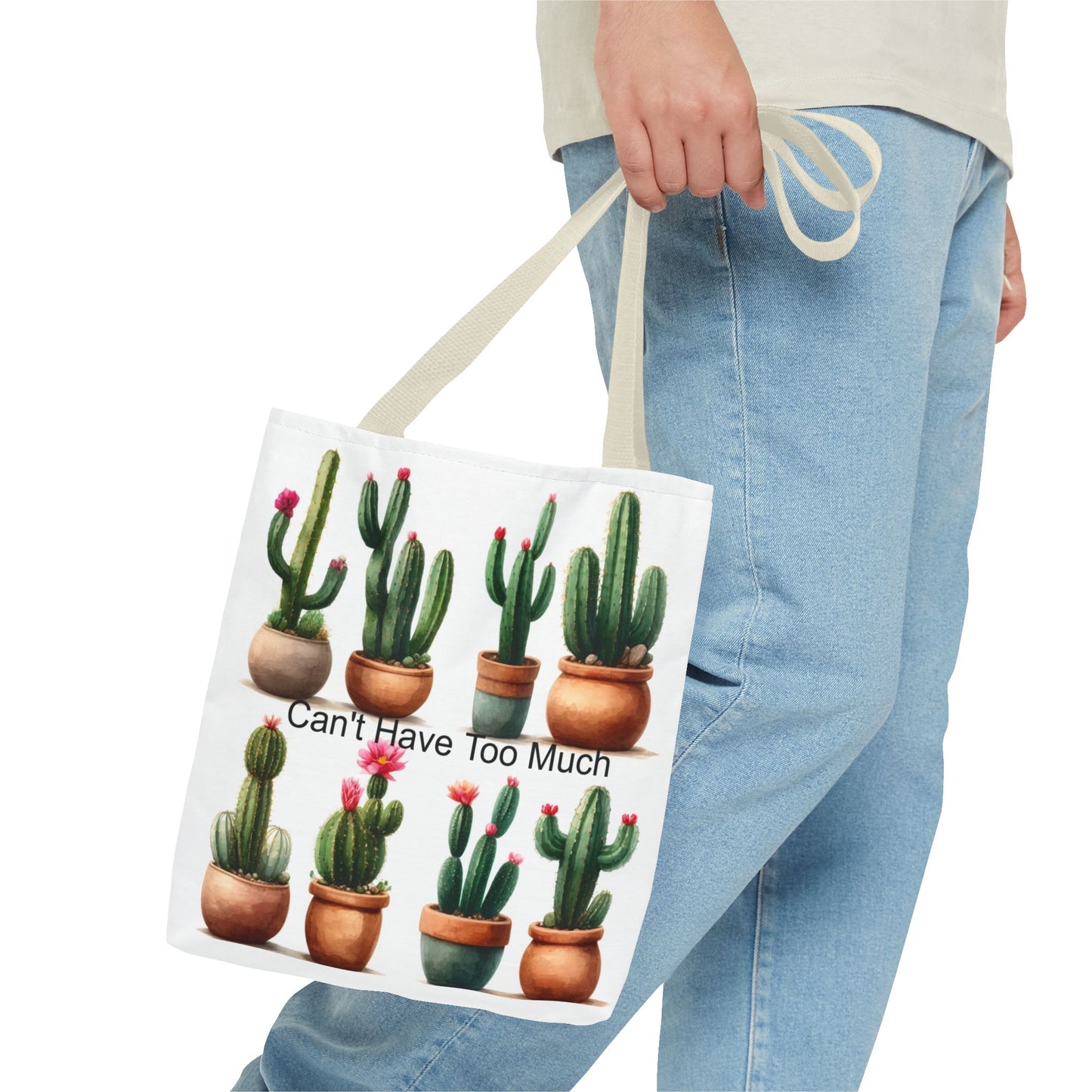 Cactus Lover Tote Bag - Perfect for Gardening Enthusiasts, Plant Parents, Eco-Friendly Shopping, and Casual Outings