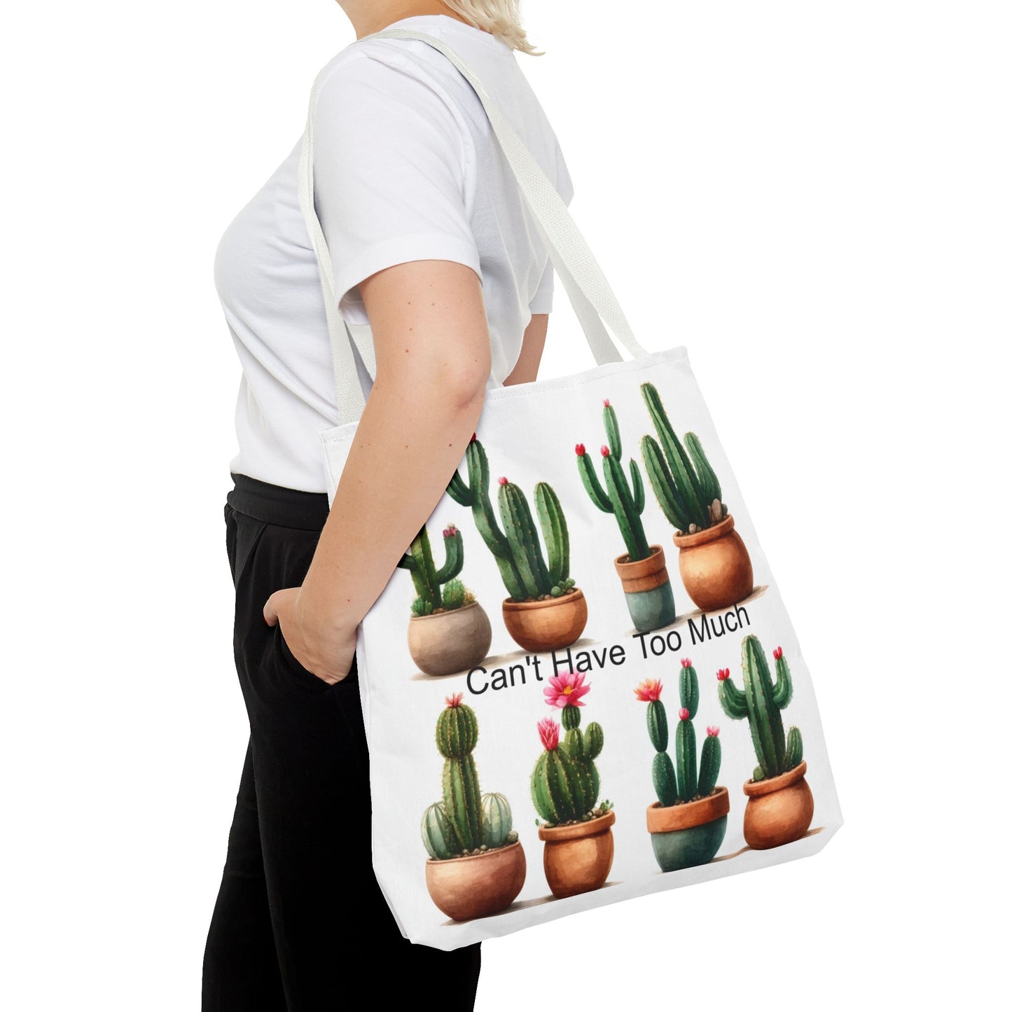 Cactus Lover Tote Bag - Perfect for Gardening Enthusiasts, Plant Parents, Eco-Friendly Shopping, and Casual Outings