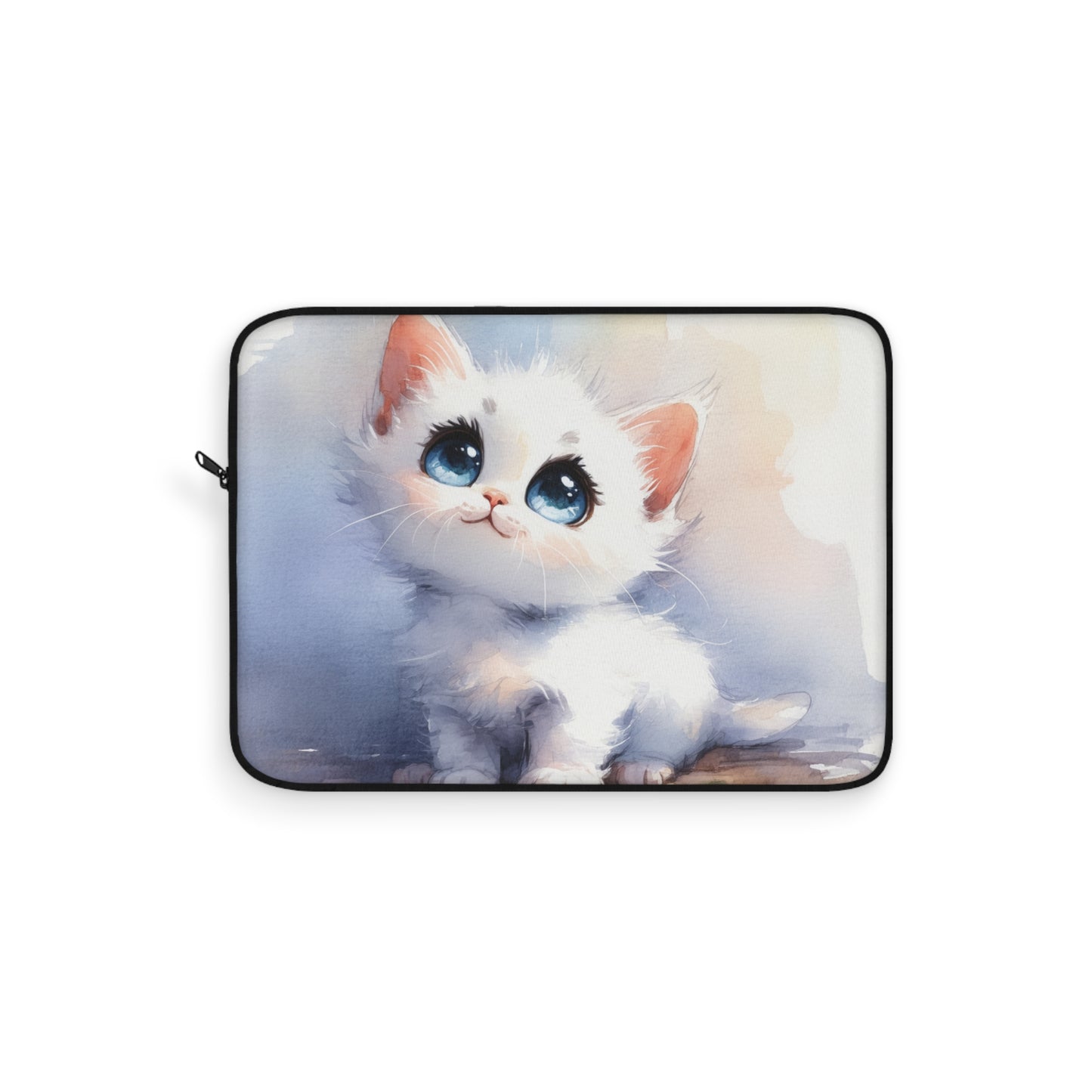 Adorable Cat Laptop Sleeve, Cute Cat Computer Case, Cat Lover Gift, Pet-Themed Accessory, Fun Laptop Bag