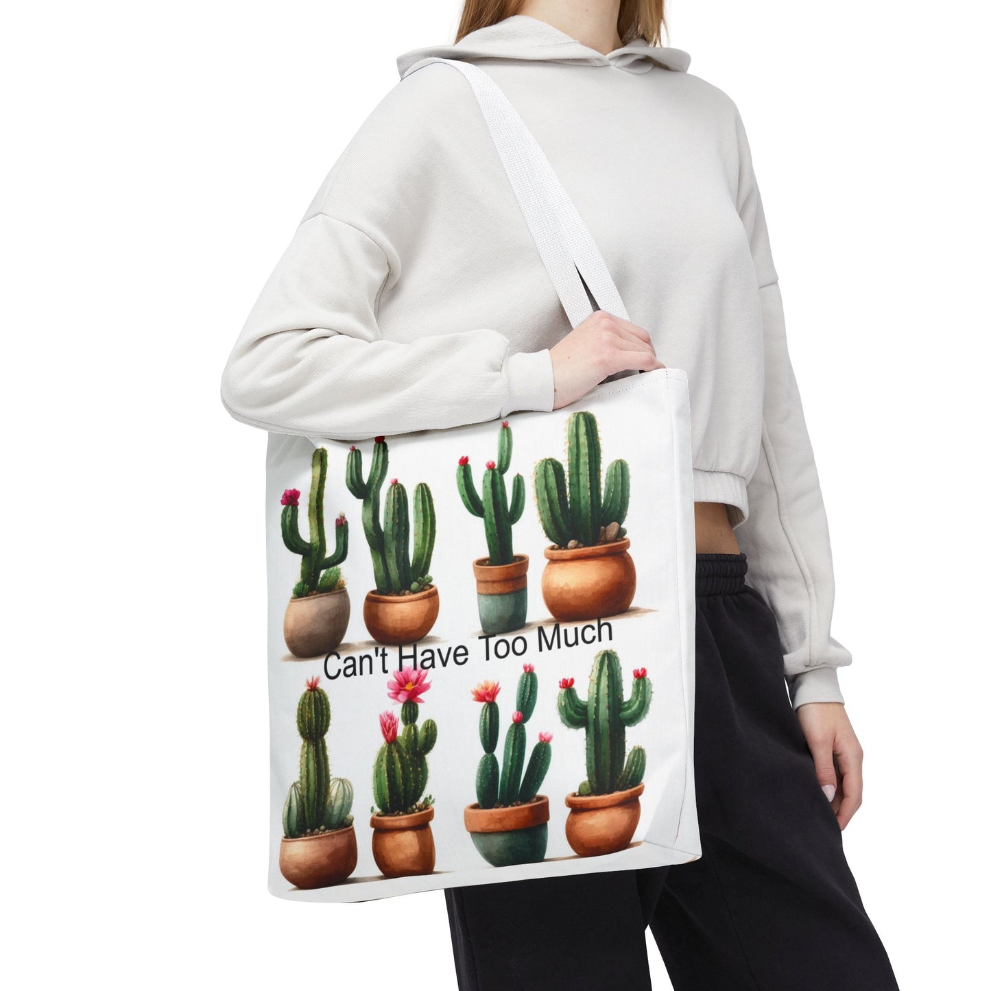 Cactus Lover Tote Bag - Perfect for Gardening Enthusiasts, Plant Parents, Eco-Friendly Shopping, and Casual Outings