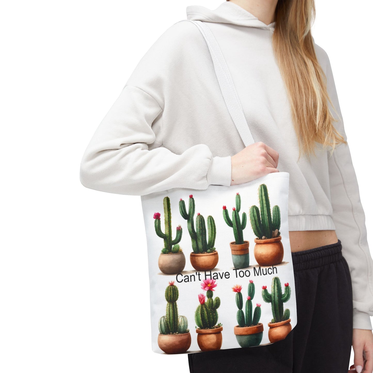 Cactus Lover Tote Bag - Perfect for Gardening Enthusiasts, Plant Parents, Eco-Friendly Shopping, and Casual Outings