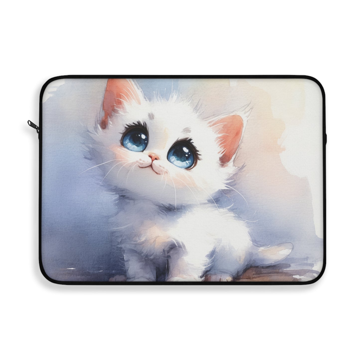 Adorable Cat Laptop Sleeve, Cute Cat Computer Case, Cat Lover Gift, Pet-Themed Accessory, Fun Laptop Bag
