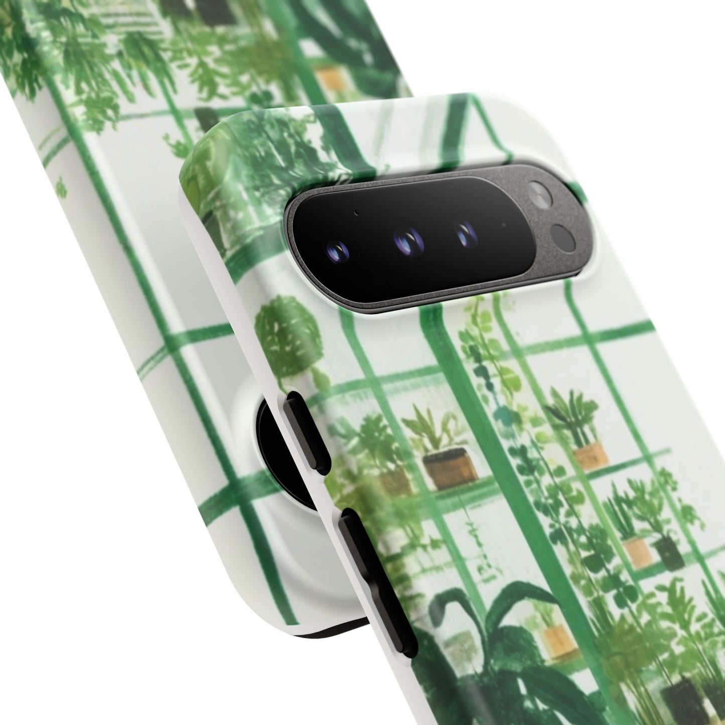 Greenhouse Phone Case - Tough Cases, Plant Lover Gift, Gardening Accessories, Eco-Friendly Tech, Nature-Inspired Design