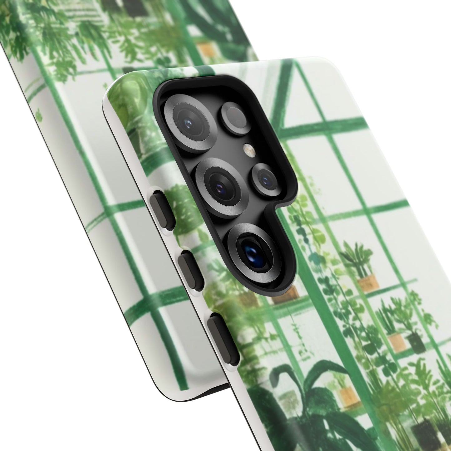 Greenhouse Phone Case - Tough Cases, Plant Lover Gift, Gardening Accessories, Eco-Friendly Tech, Nature-Inspired Design