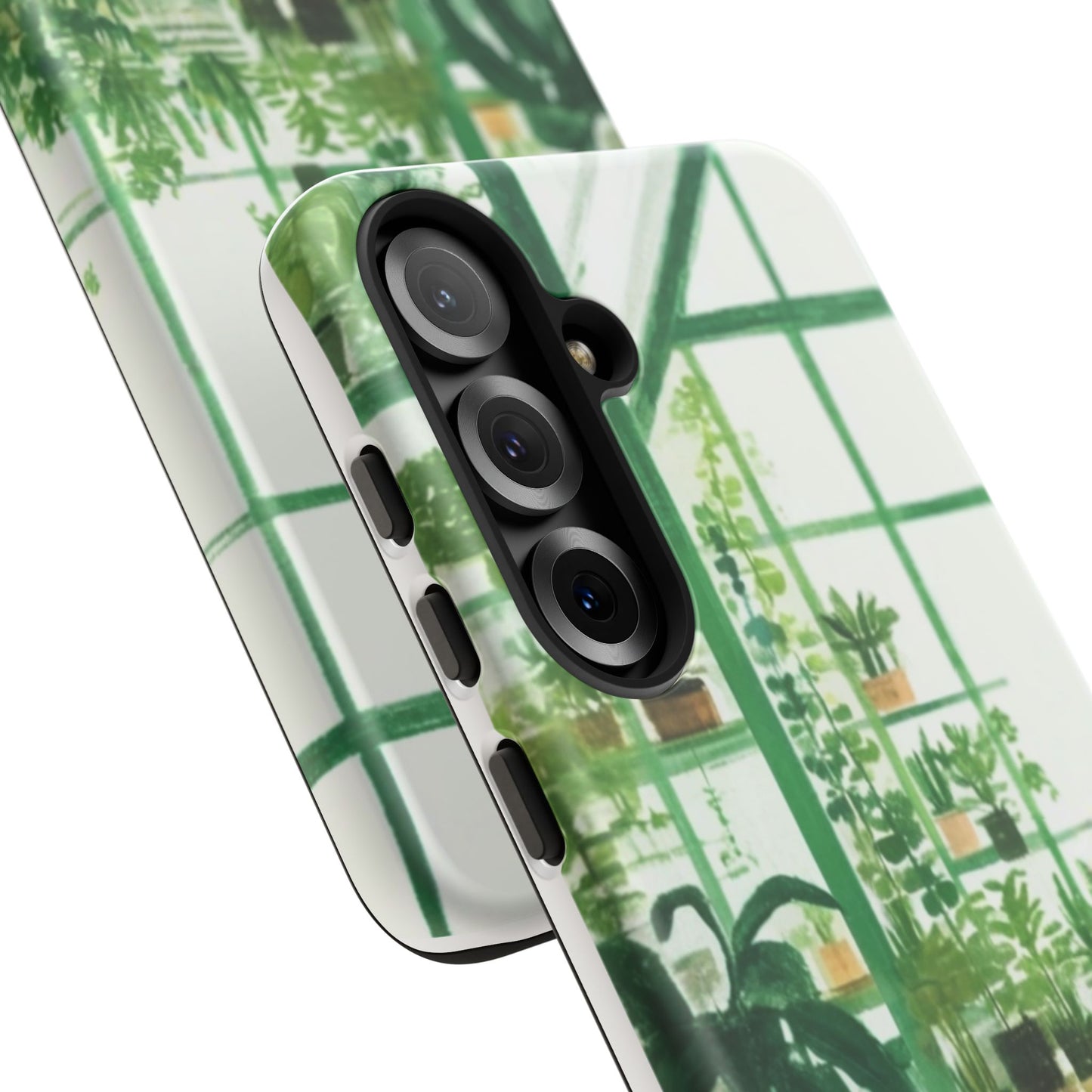 Greenhouse Phone Case - Tough Cases, Plant Lover Gift, Gardening Accessories, Eco-Friendly Tech, Nature-Inspired Design