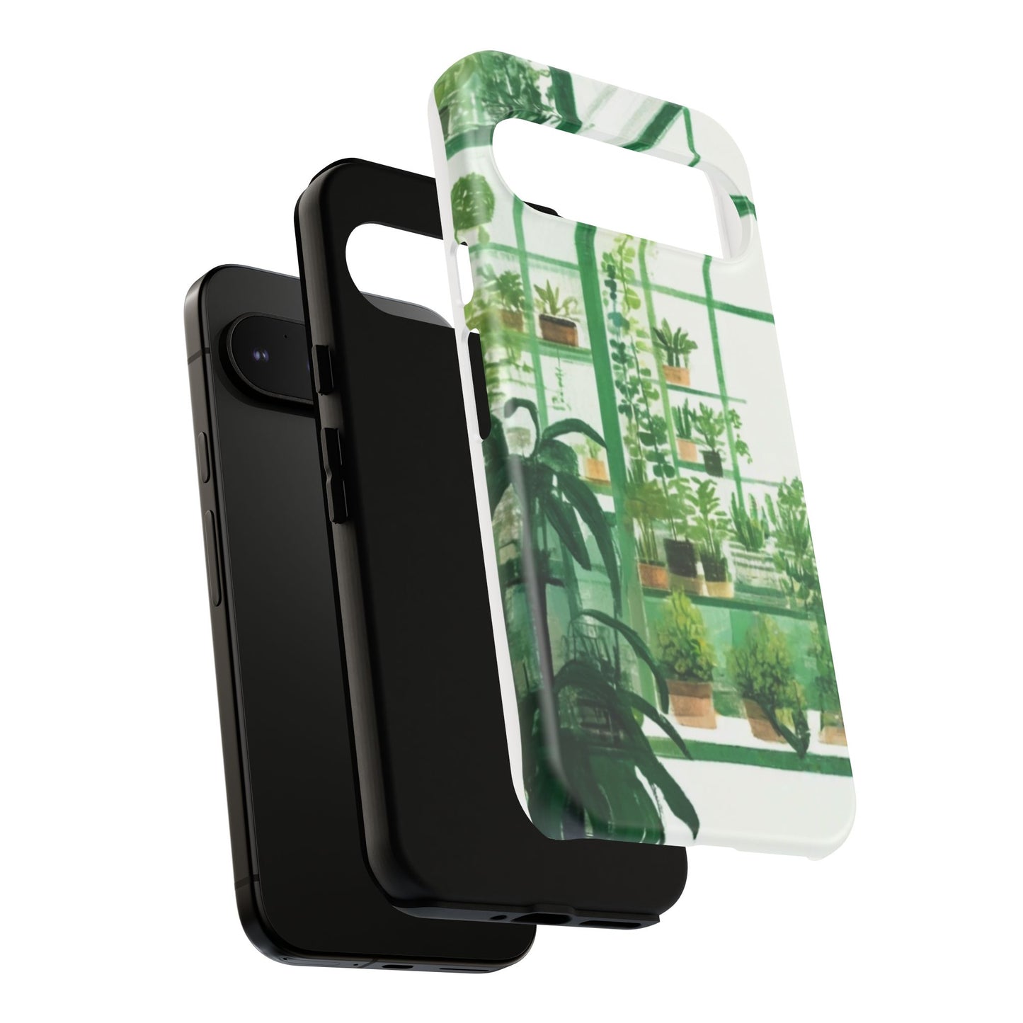 Greenhouse Phone Case - Tough Cases, Plant Lover Gift, Gardening Accessories, Eco-Friendly Tech, Nature-Inspired Design