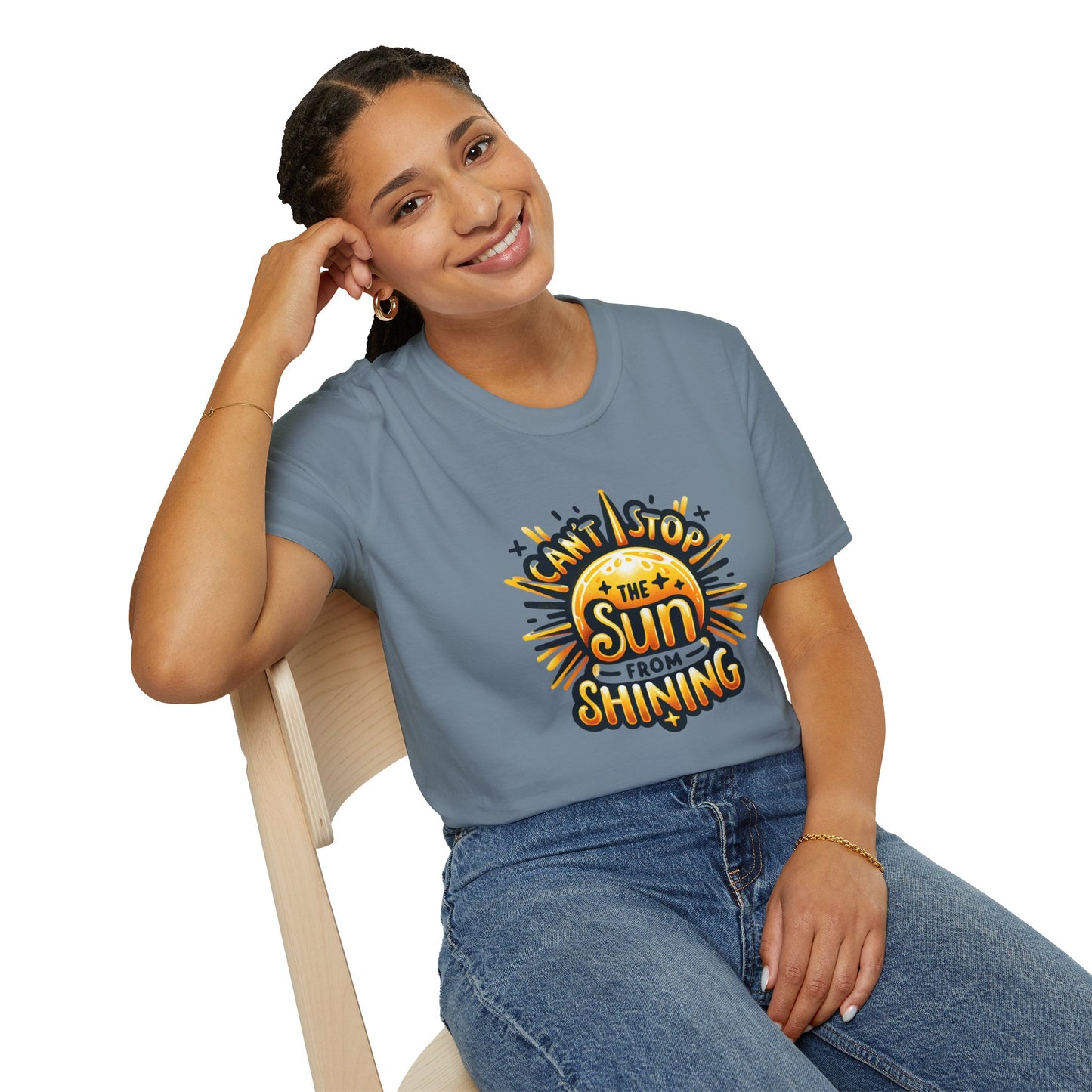 Sunshine Quote Unisex Softstyle T-Shirt | Positive Vibes Tee, Gifts for Her, Summer Fashion, Cute Casual Wear