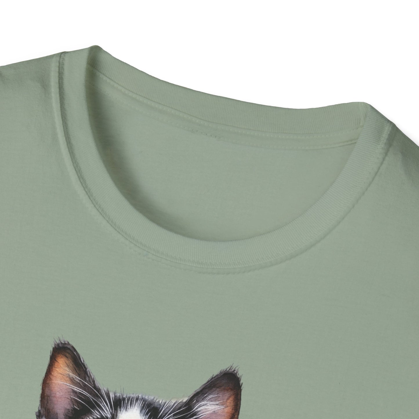Cute Cat Graphic T-Shirt, Fun Cat Tee, Gift for Cat Lovers, Pet Owner Apparel, Casual Wear, Birthday Gift Idea