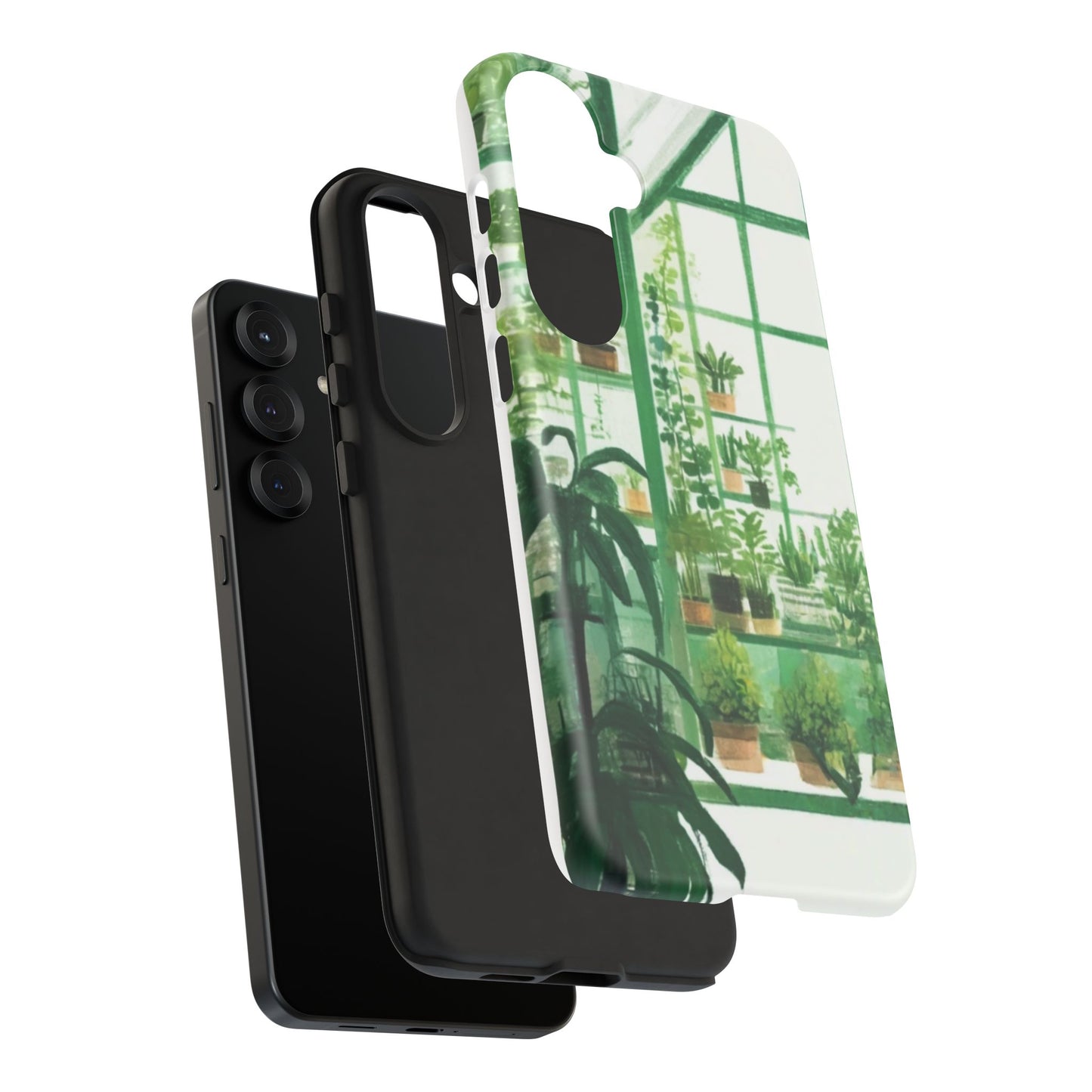 Greenhouse Phone Case - Tough Cases, Plant Lover Gift, Gardening Accessories, Eco-Friendly Tech, Nature-Inspired Design