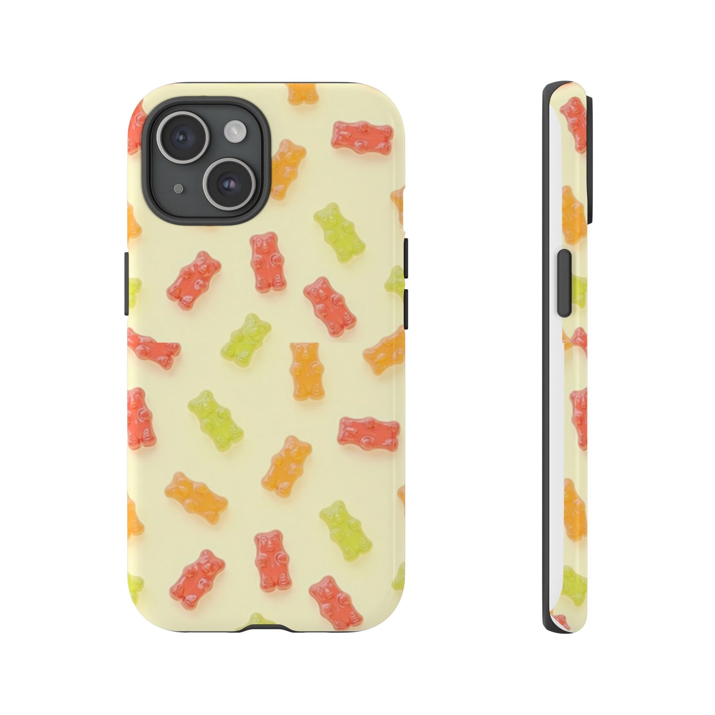 Gummy Bear Phone Case, Cute Tough Cover, Fun Candy Design, Unique Gift for Kids and Teens, Jelly Candy Style