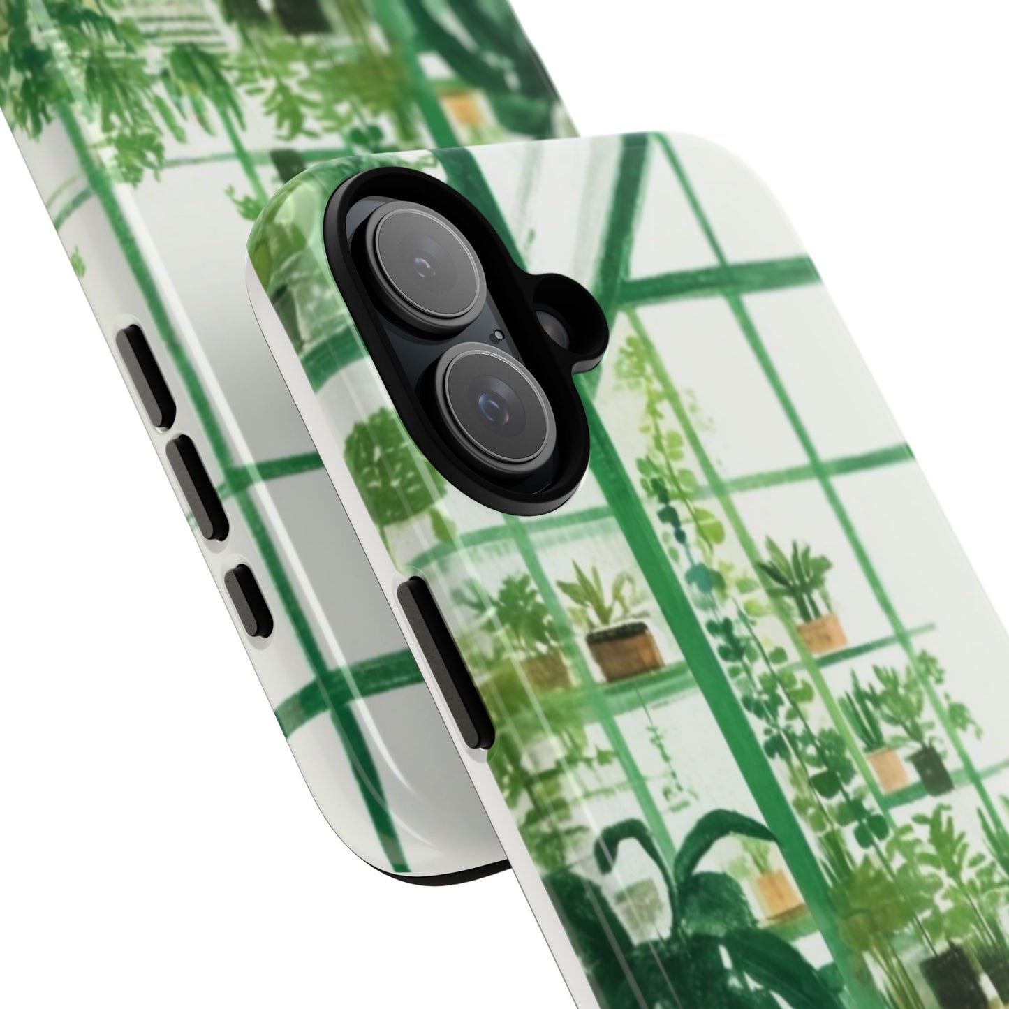 Greenhouse Phone Case - Tough Cases, Plant Lover Gift, Gardening Accessories, Eco-Friendly Tech, Nature-Inspired Design