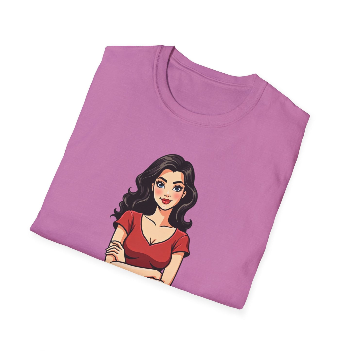 Not a "Pick Me" Unisex Softstyle T-Shirt | Fun Graphic Tee for Confident Women | Casual Wear, Gift for Friends, Birthday, Womens Empowerment