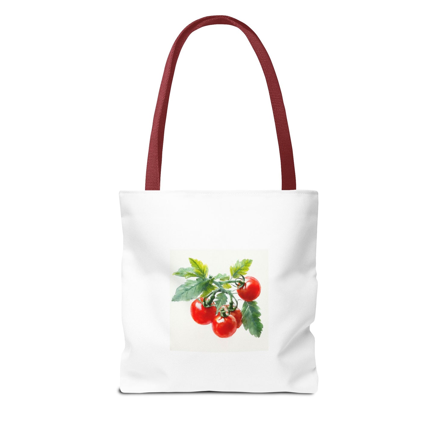 Tomato Print Tote Bag - Perfect for Farmers Markets, Grocery Shopping, Gardening Gifts, Summer Outings