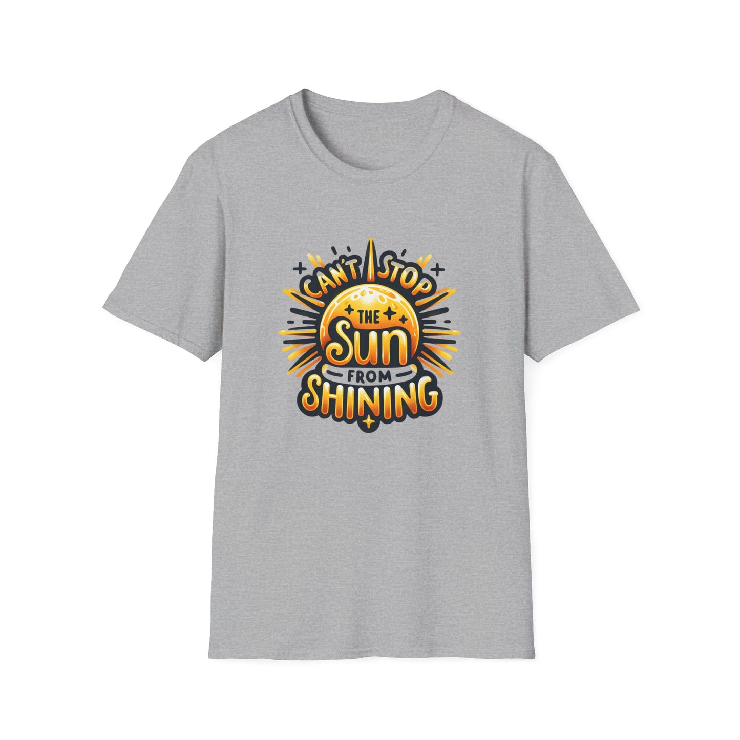 Sunshine Quote Unisex Softstyle T-Shirt | Positive Vibes Tee, Gifts for Her, Summer Fashion, Cute Casual Wear