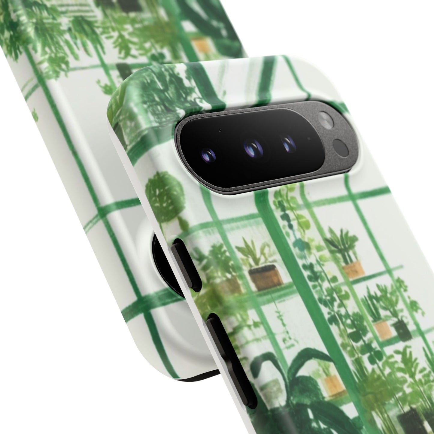 Greenhouse Phone Case - Tough Cases, Plant Lover Gift, Gardening Accessories, Eco-Friendly Tech, Nature-Inspired Design