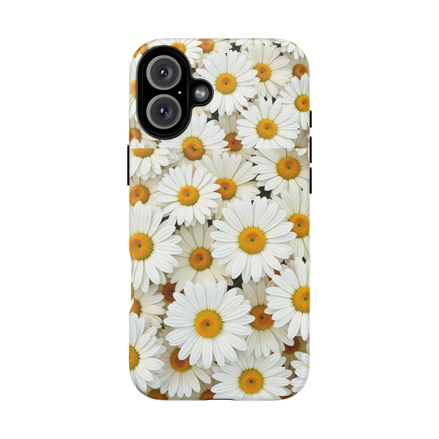 Floral Phone Case, Tough Cases, Daisy Pattern, Nature Lover Gift, Spring Accessory, Stylish Protection