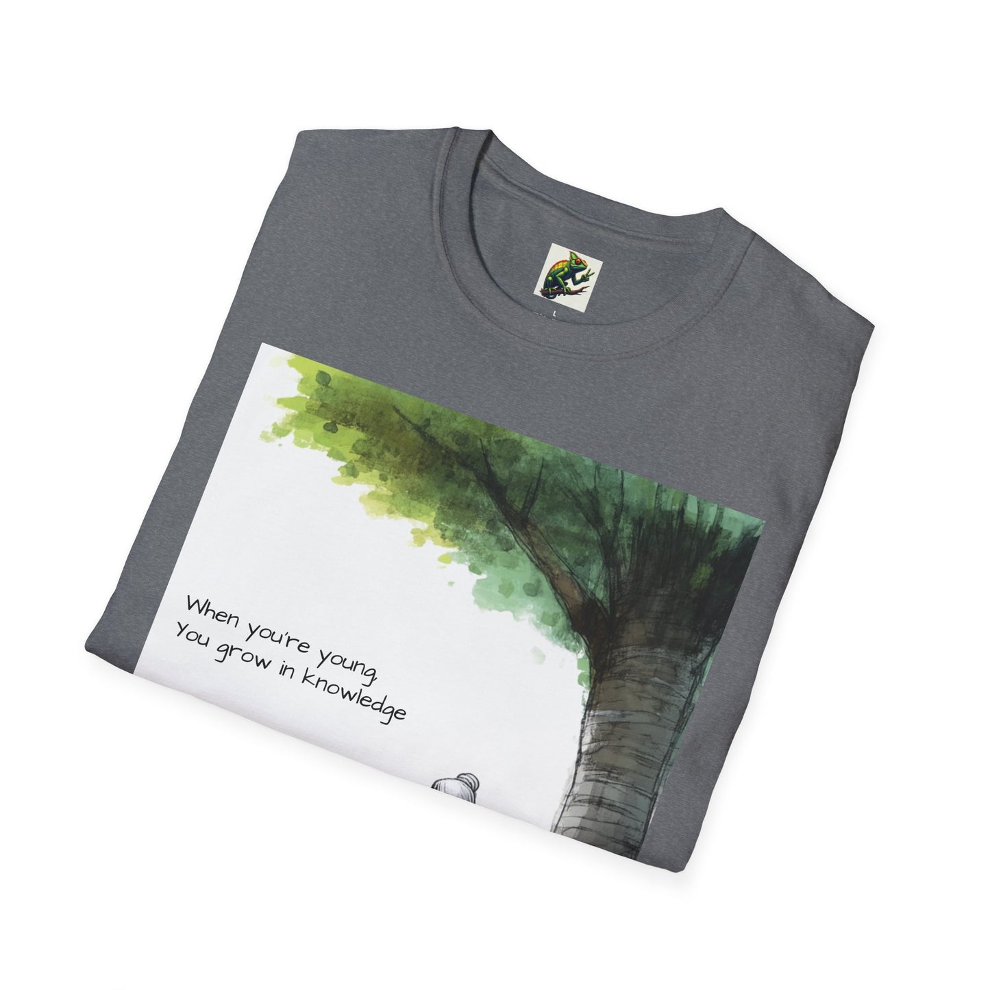 Wisdom T-Shirt, Motivational Tee, Inspirational Quote Shirt, Gift for Students, Philosophy Apparel