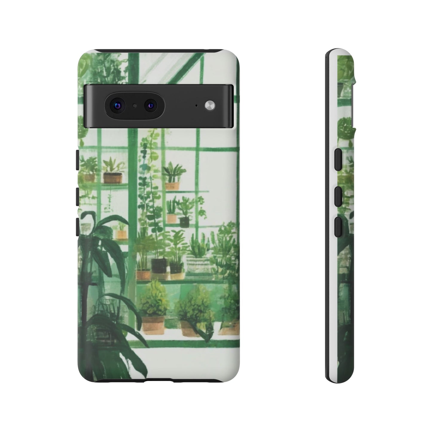 Greenhouse Phone Case - Tough Cases, Plant Lover Gift, Gardening Accessories, Eco-Friendly Tech, Nature-Inspired Design