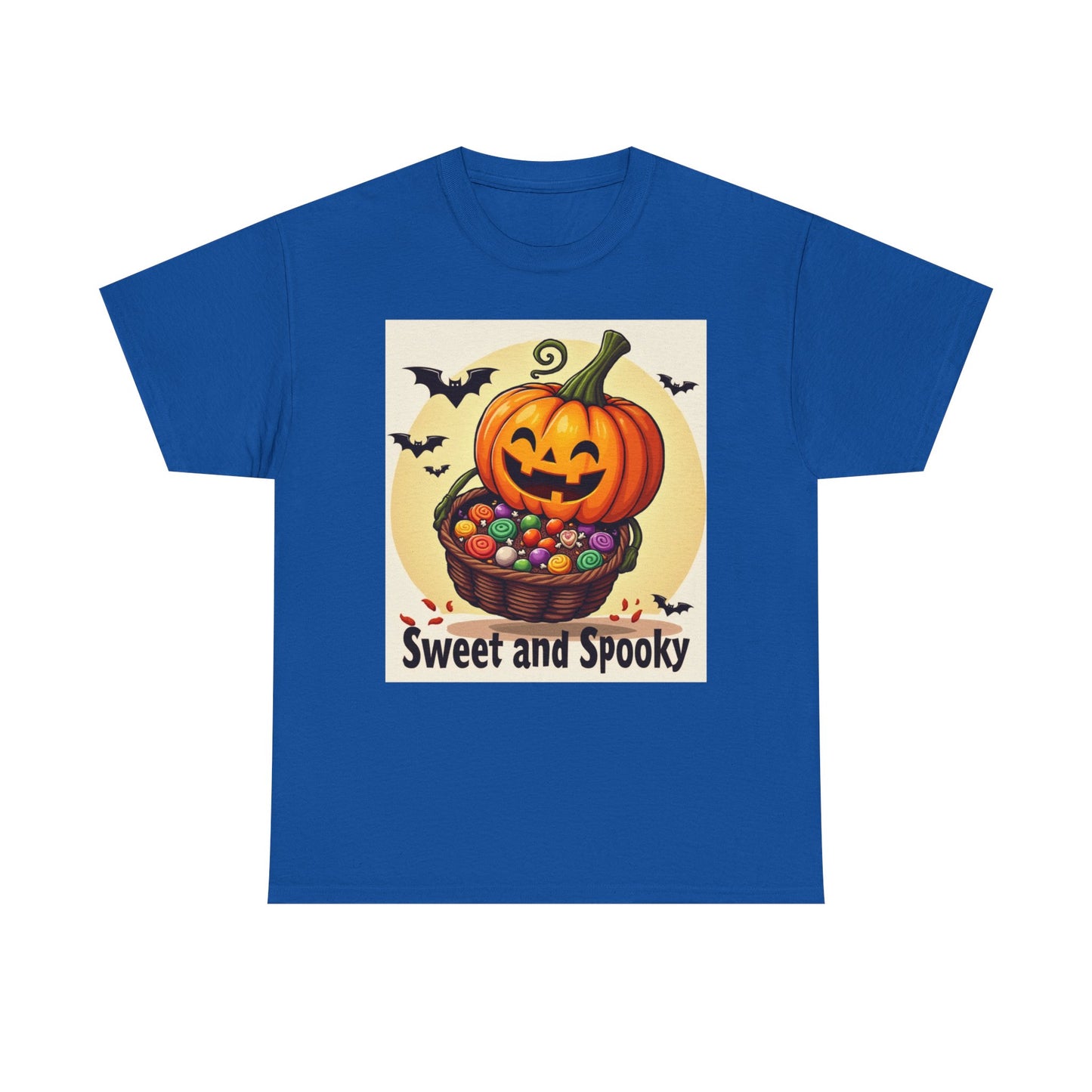 Sweet and Spooky Halloween Tee, Unisex Cotton Shirt for Fall, Pumpkin Lover's Gift, Trick or Treat Top, Halloween Party Wear
