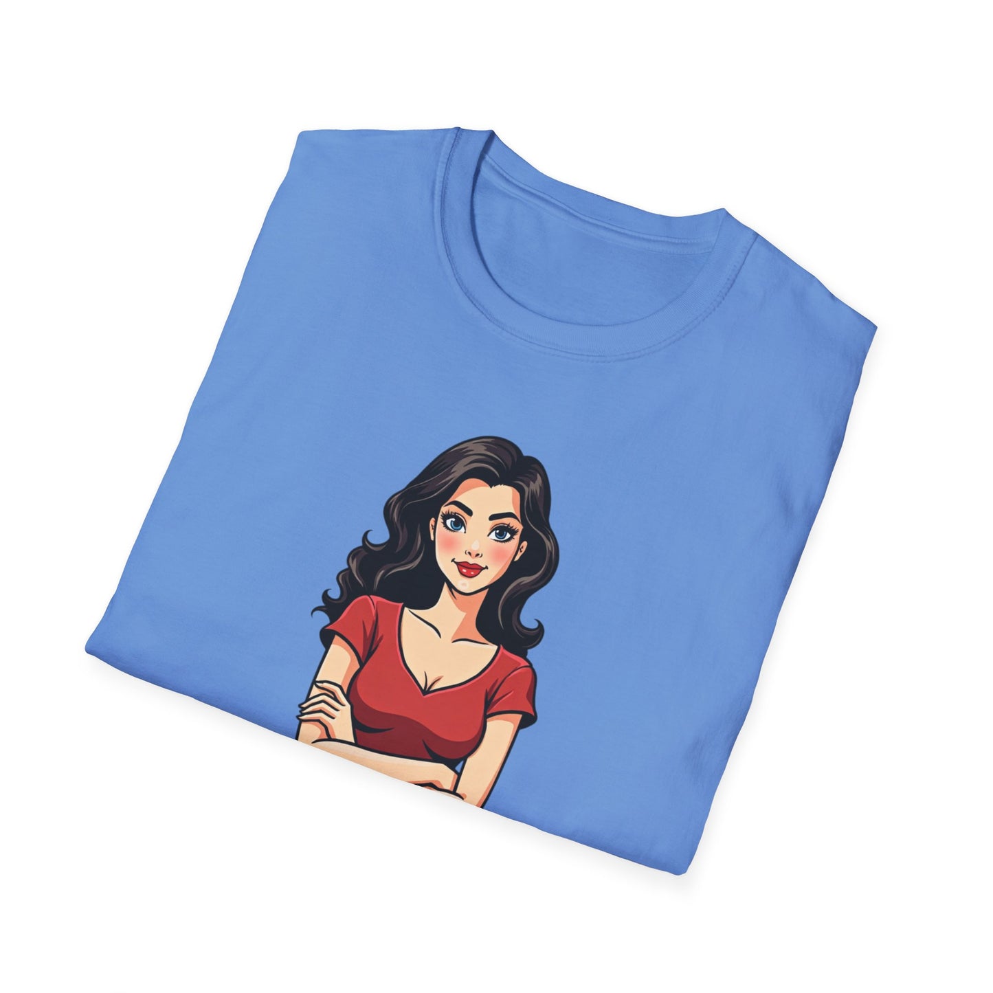Not a "Pick Me" Unisex Softstyle T-Shirt | Fun Graphic Tee for Confident Women | Casual Wear, Gift for Friends, Birthday, Womens Empowerment
