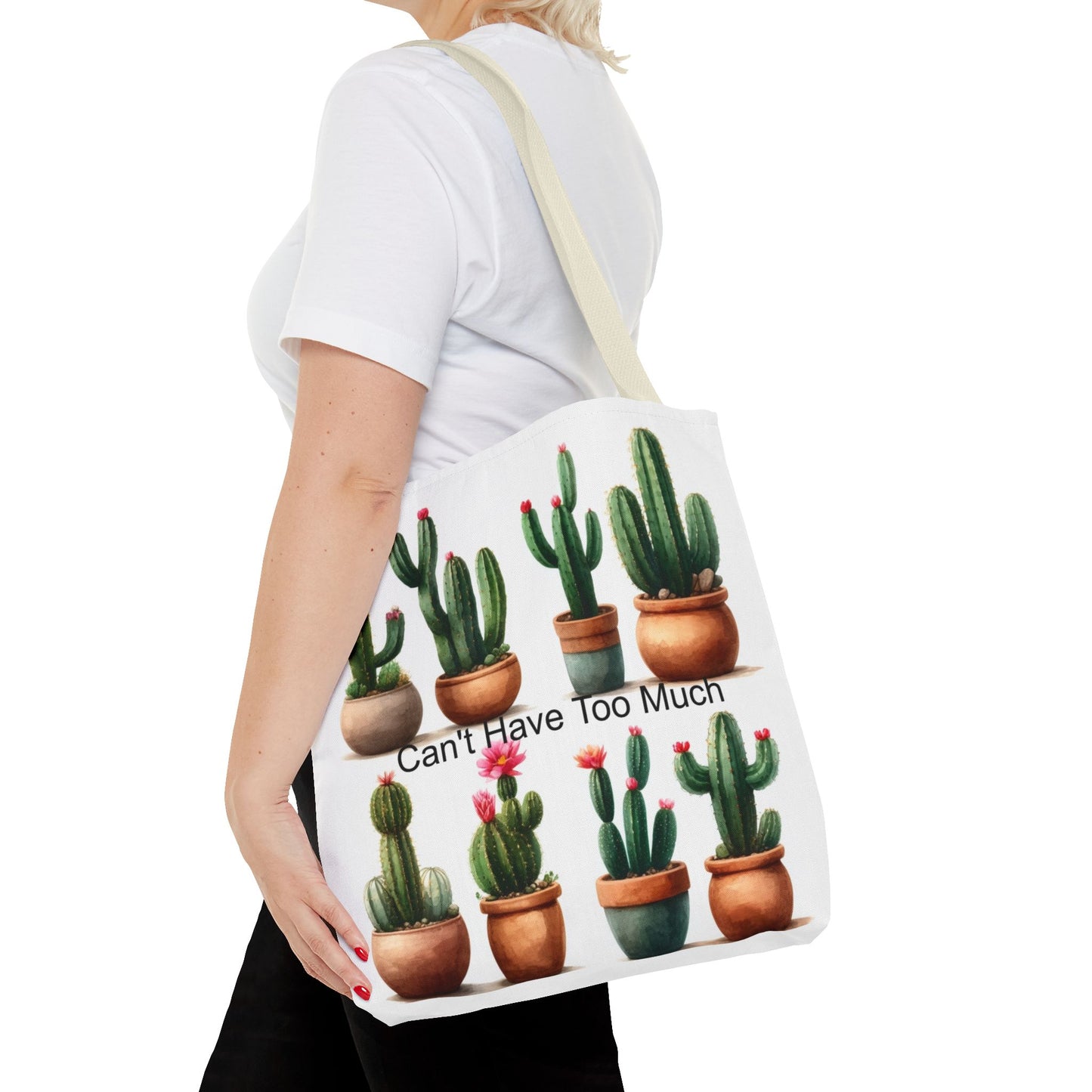 Cactus Lover Tote Bag - Perfect for Gardening Enthusiasts, Plant Parents, Eco-Friendly Shopping, and Casual Outings