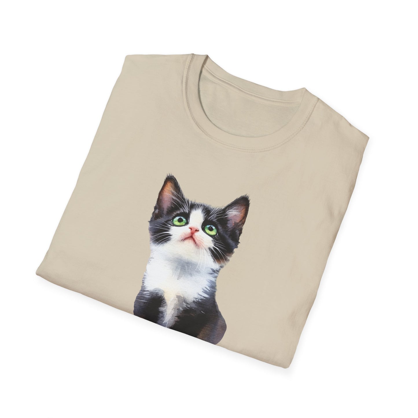 Cute Cat Graphic T-Shirt, Fun Cat Tee, Gift for Cat Lovers, Pet Owner Apparel, Casual Wear, Birthday Gift Idea