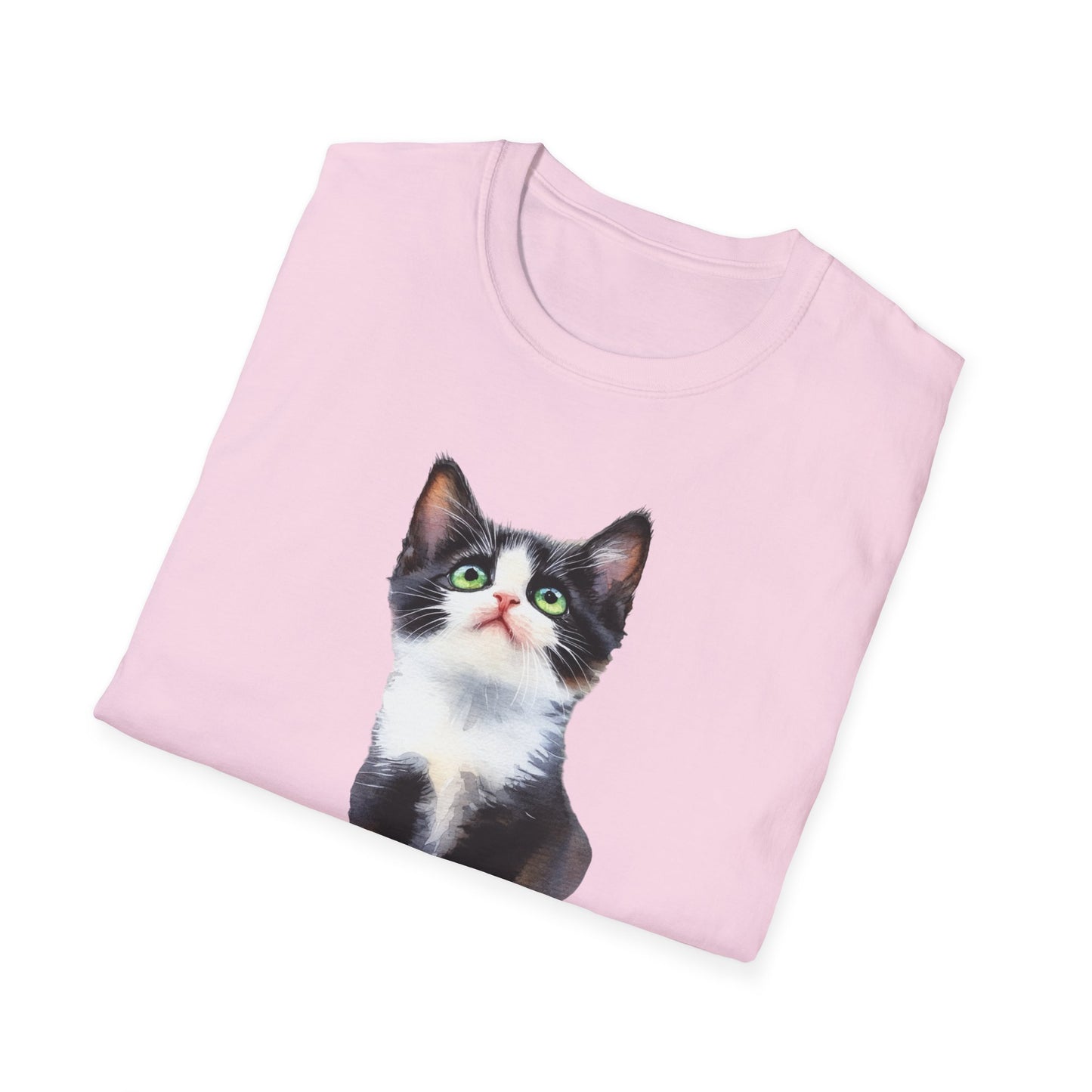 Cute Cat Graphic T-Shirt, Fun Cat Tee, Gift for Cat Lovers, Pet Owner Apparel, Casual Wear, Birthday Gift Idea