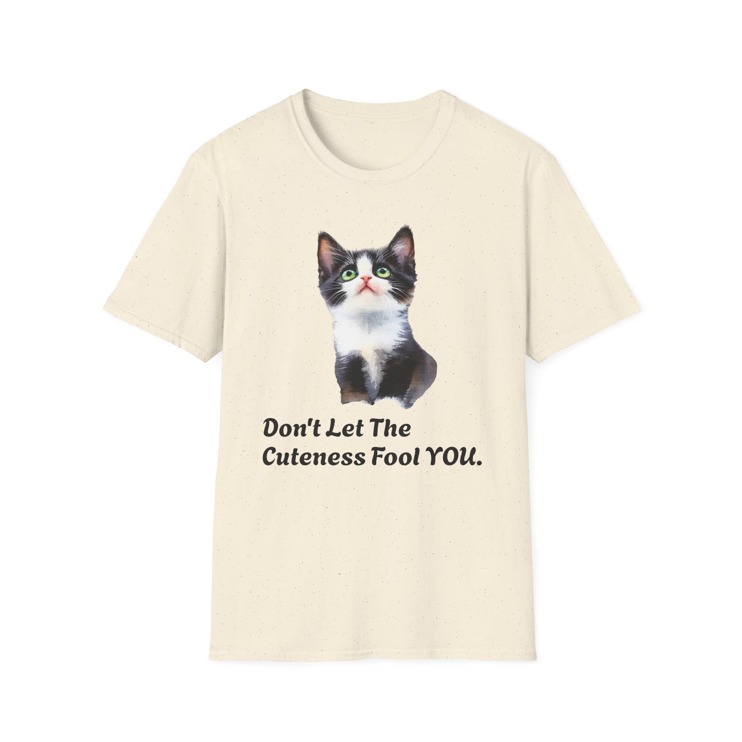 Cute Cat Graphic T-Shirt, Fun Cat Tee, Gift for Cat Lovers, Pet Owner Apparel, Casual Wear, Birthday Gift Idea