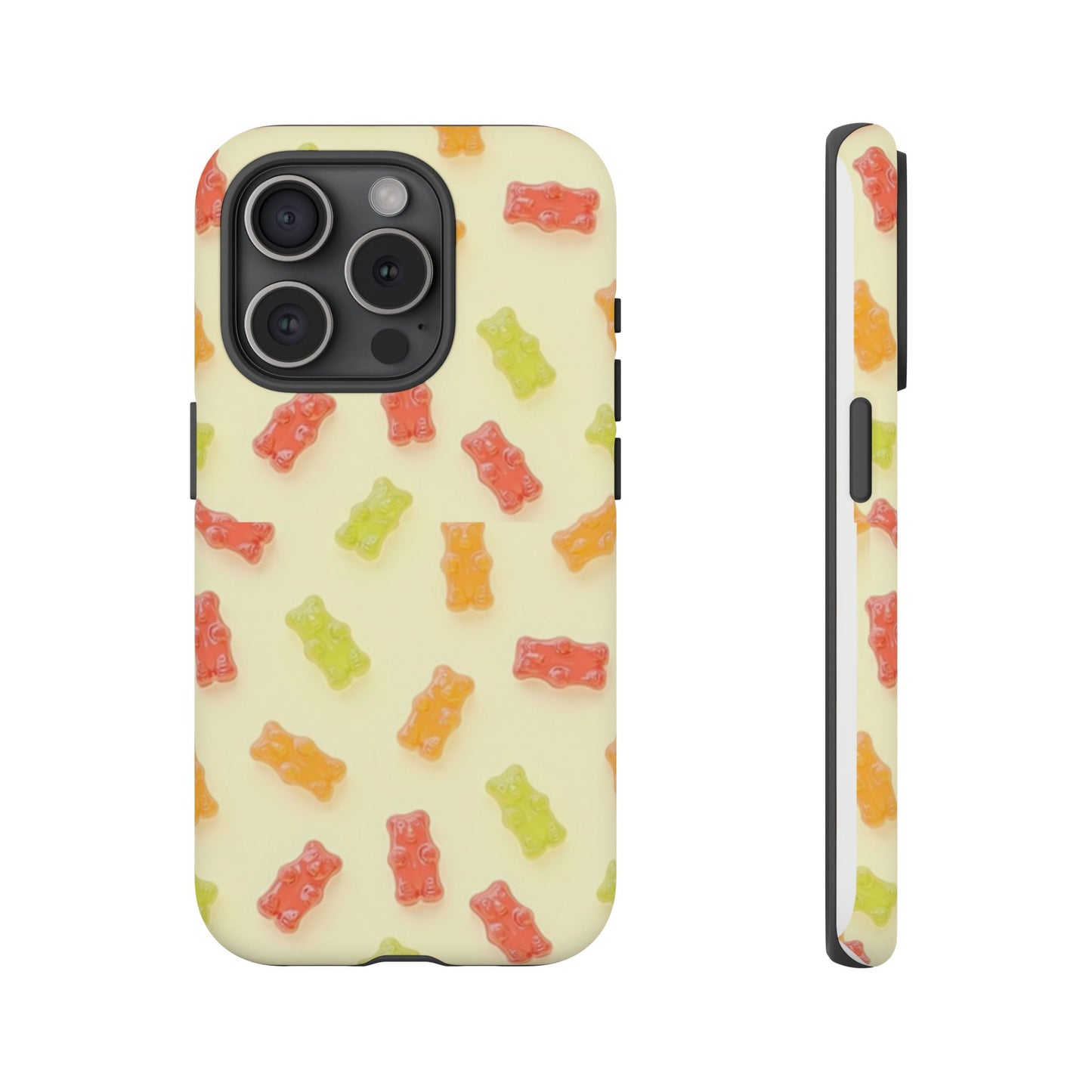 Gummy Bear Phone Case, Cute Tough Cover, Fun Candy Design, Unique Gift for Kids and Teens, Jelly Candy Style