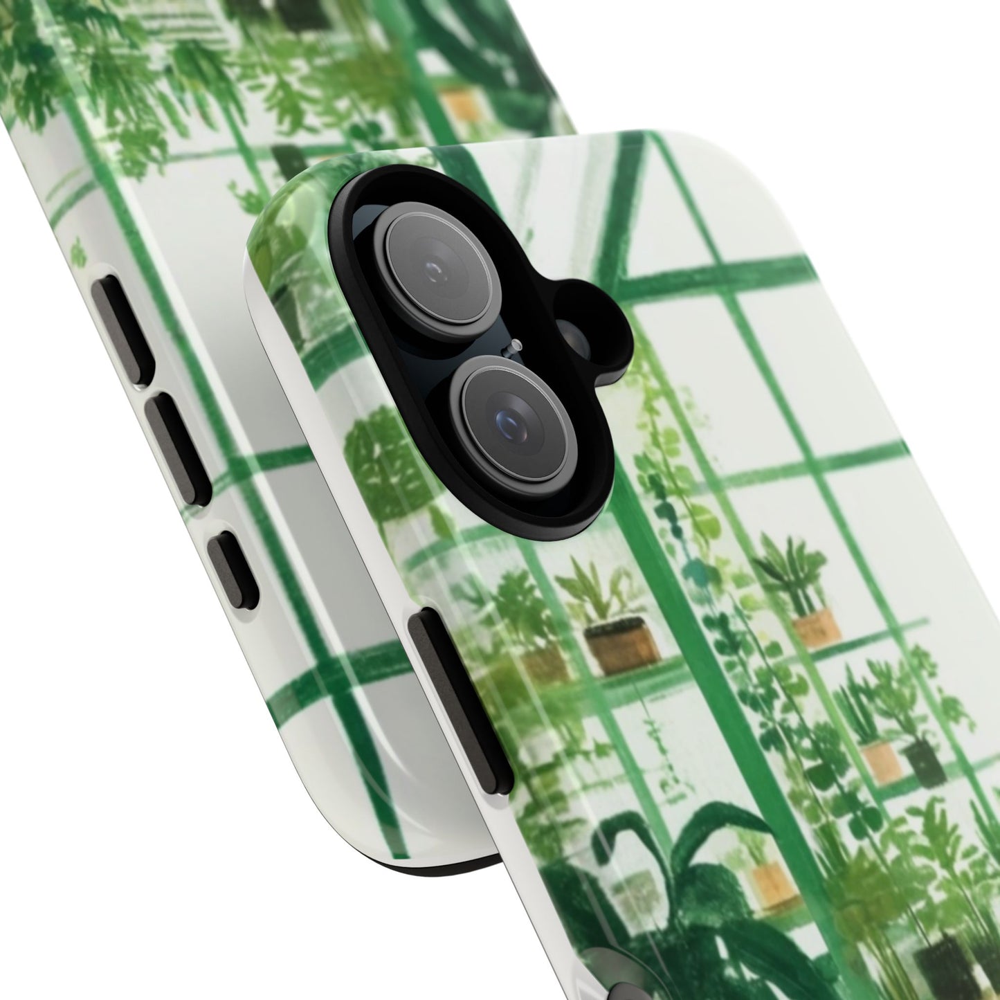 Greenhouse Phone Case - Tough Cases, Plant Lover Gift, Gardening Accessories, Eco-Friendly Tech, Nature-Inspired Design