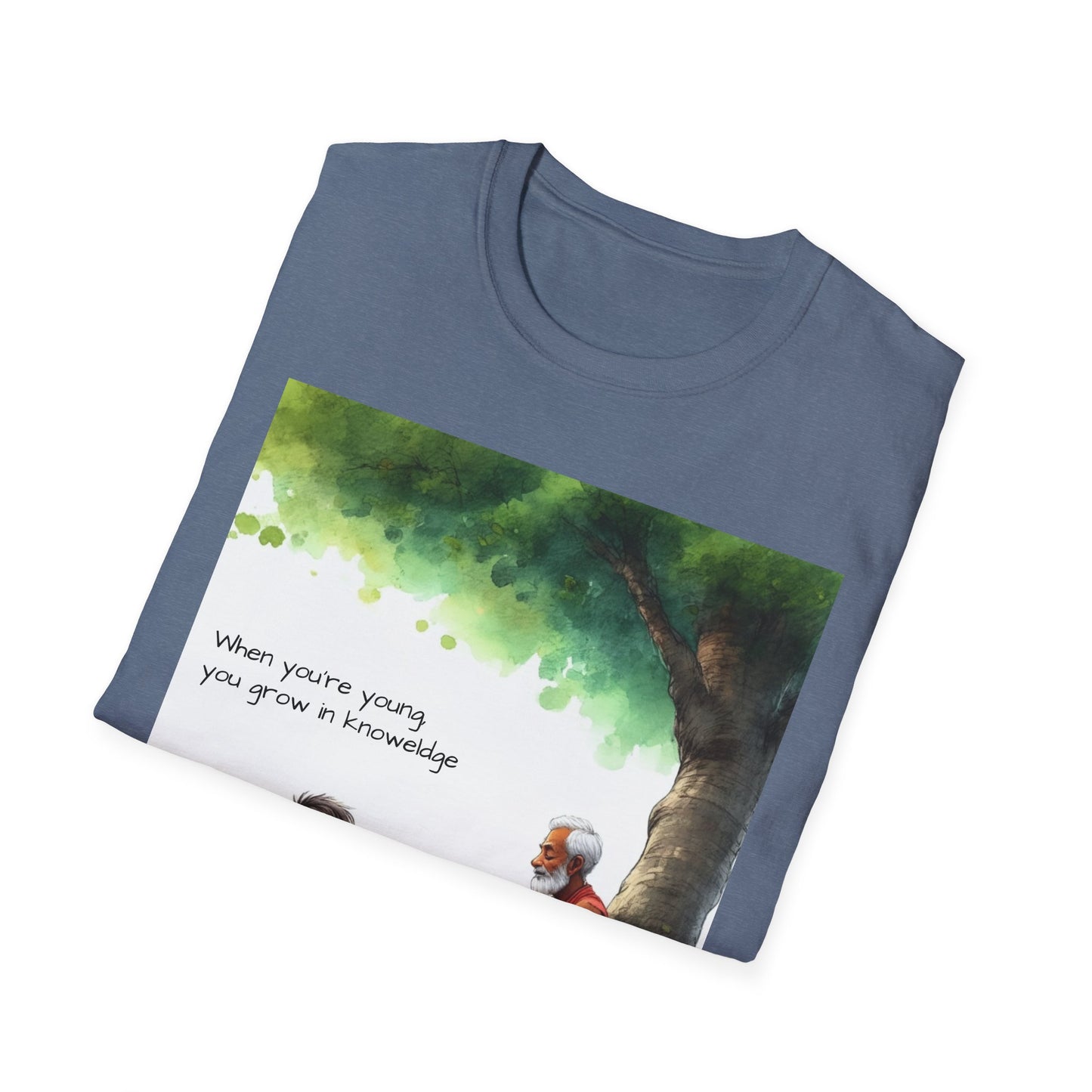 Wisdom T-Shirt - Inspirational Quote, Unisex Tee for Personal Growth, Gift for Teachers, Motivational Apparel