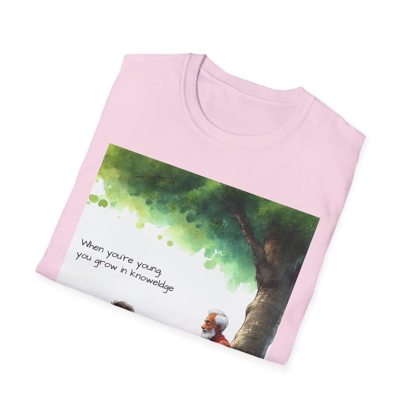 Wisdom T-Shirt - Inspirational Quote, Unisex Tee for Personal Growth, Gift for Teachers, Motivational Apparel