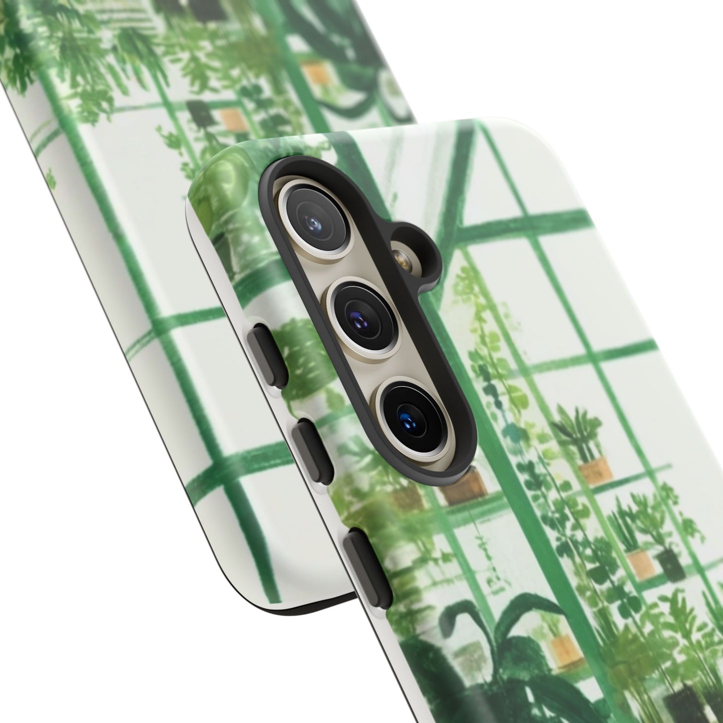 Greenhouse Phone Case - Tough Cases, Plant Lover Gift, Gardening Accessories, Eco-Friendly Tech, Nature-Inspired Design