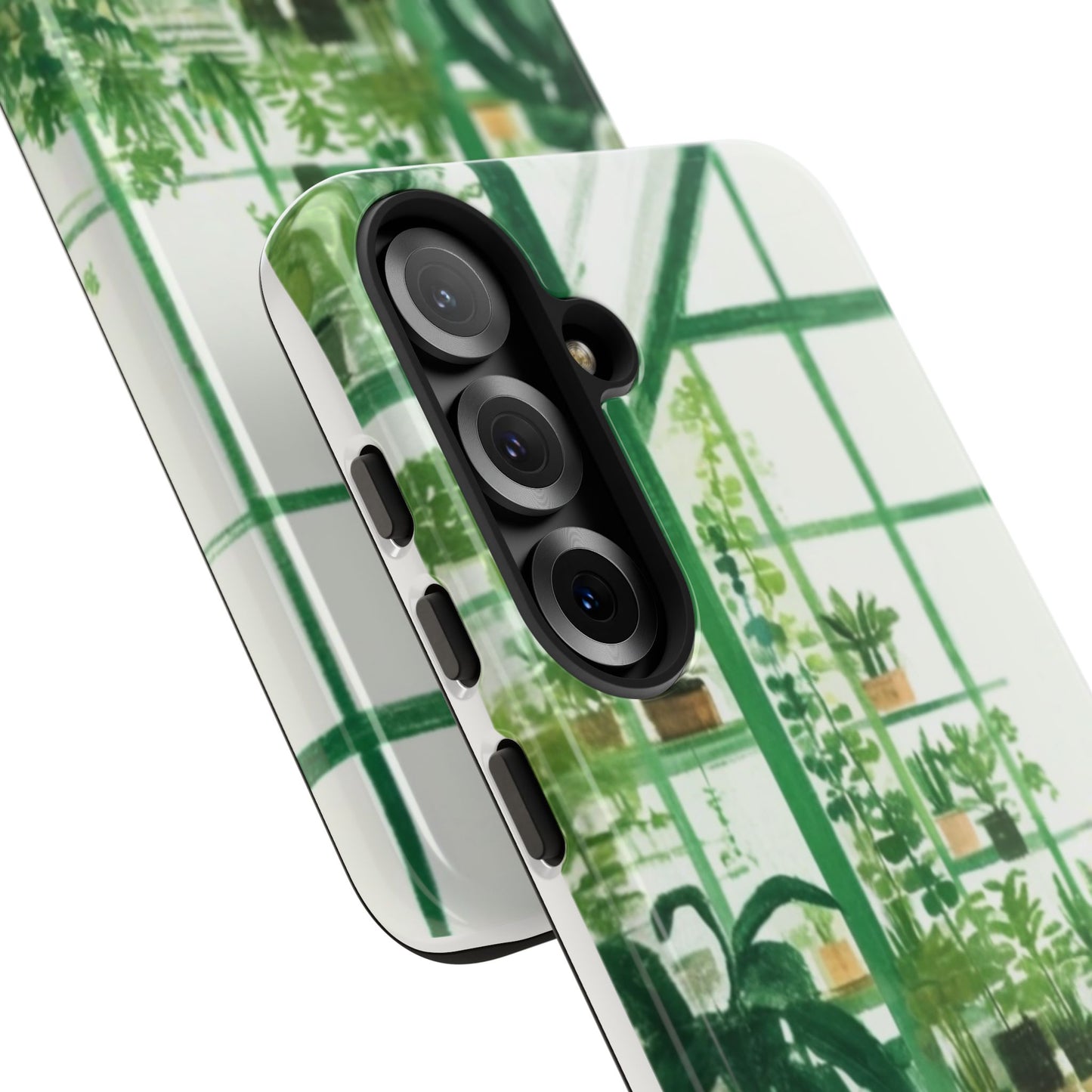 Greenhouse Phone Case - Tough Cases, Plant Lover Gift, Gardening Accessories, Eco-Friendly Tech, Nature-Inspired Design