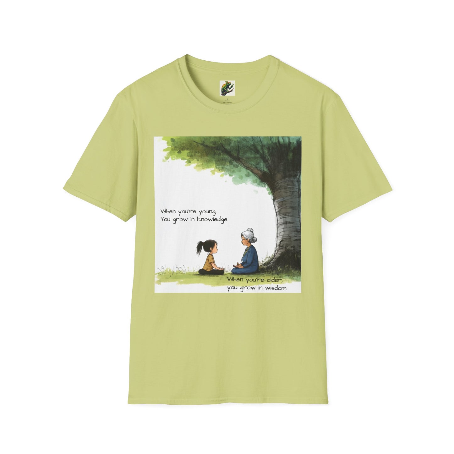 Wisdom T-Shirt, Motivational Tee, Inspirational Quote Shirt, Gift for Students, Philosophy Apparel