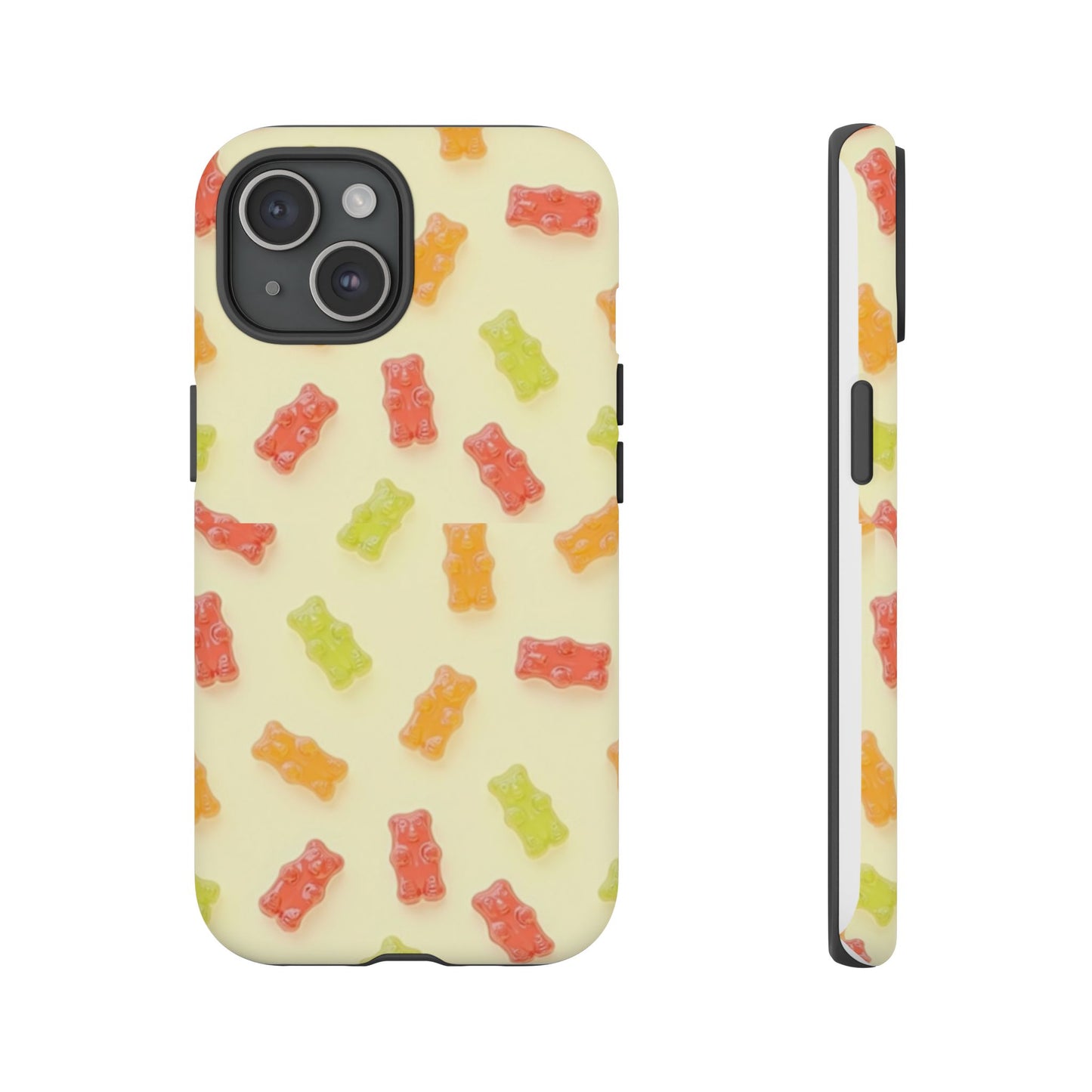 Gummy Bear Phone Case, Cute Tough Cover, Fun Candy Design, Unique Gift for Kids and Teens, Jelly Candy Style