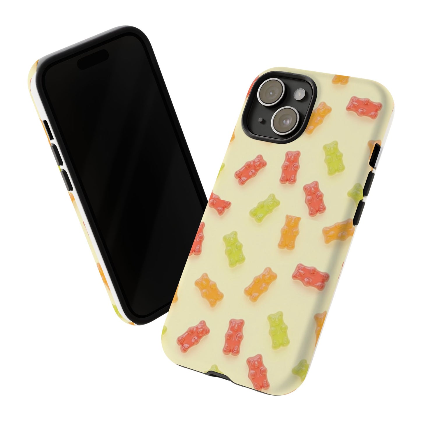 Gummy Bear Phone Case, Cute Tough Cover, Fun Candy Design, Unique Gift for Kids and Teens, Jelly Candy Style