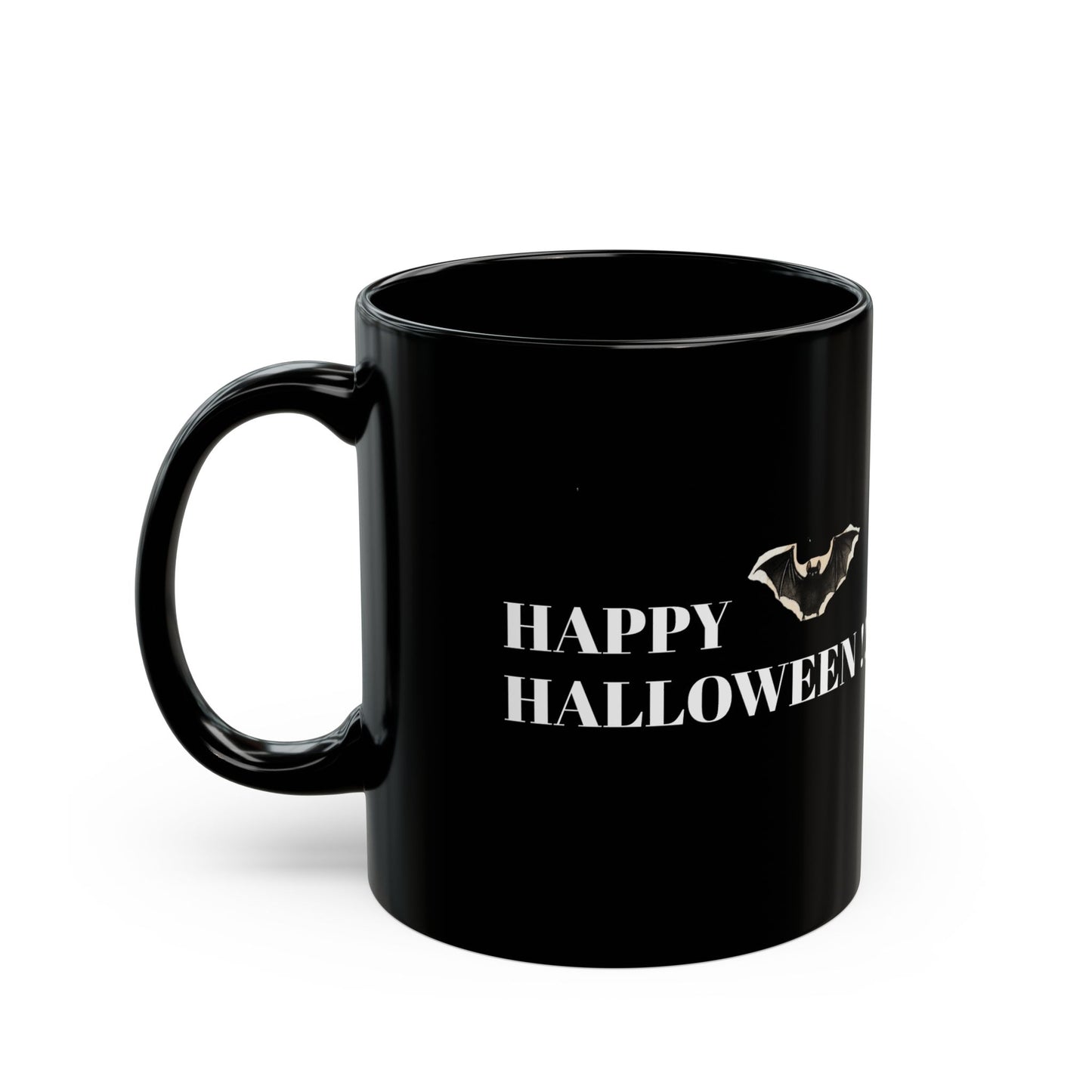 Halloween Witch Black Mug - Spooky Coffee Cup, Witch Mug, Cat Lover Gift, Halloween Decor, Fall Celebration