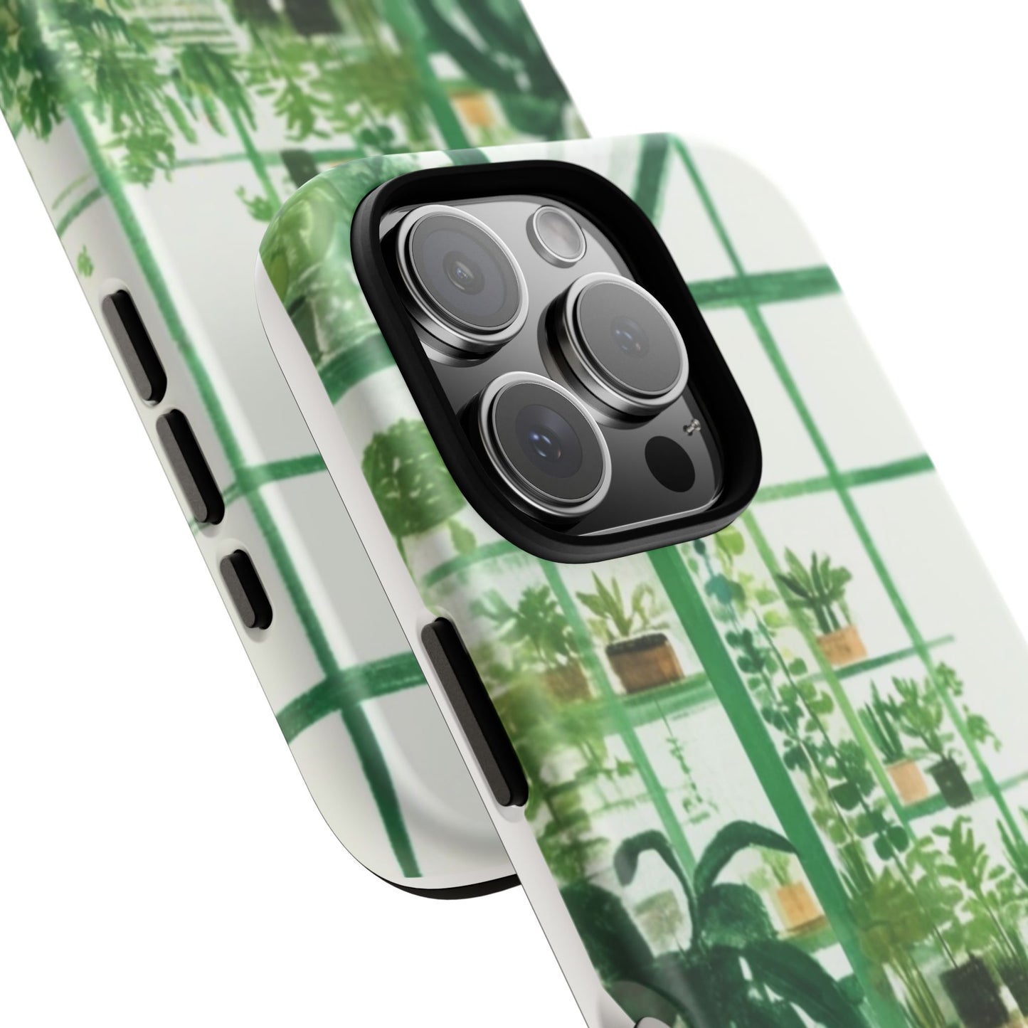 Greenhouse Phone Case - Tough Cases, Plant Lover Gift, Gardening Accessories, Eco-Friendly Tech, Nature-Inspired Design