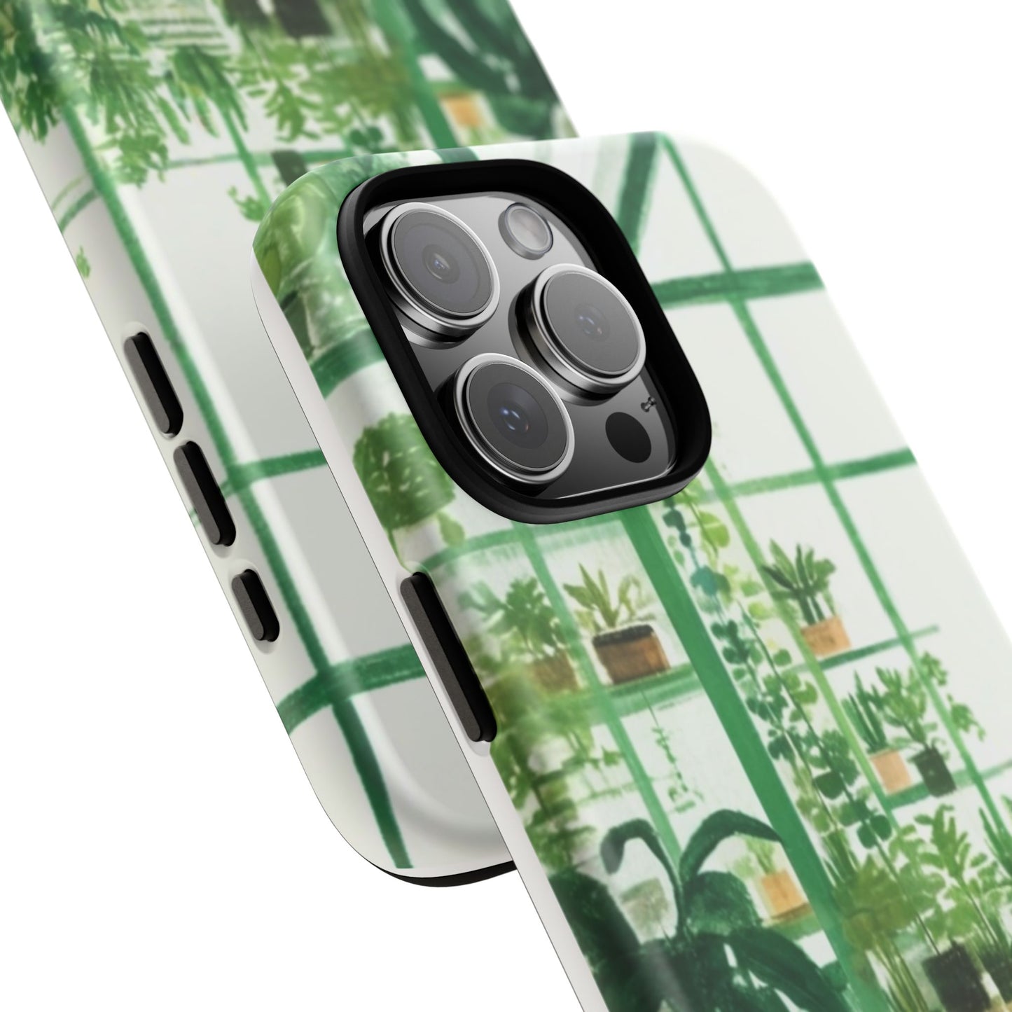 Greenhouse Phone Case - Tough Cases, Plant Lover Gift, Gardening Accessories, Eco-Friendly Tech, Nature-Inspired Design