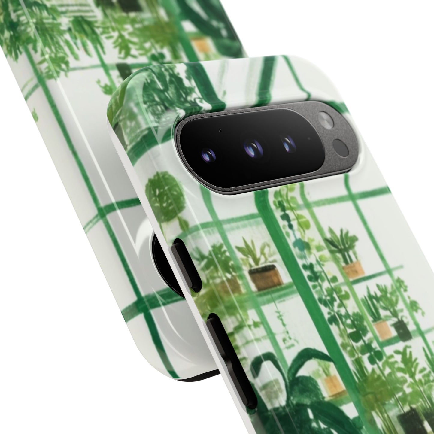 Greenhouse Phone Case - Tough Cases, Plant Lover Gift, Gardening Accessories, Eco-Friendly Tech, Nature-Inspired Design