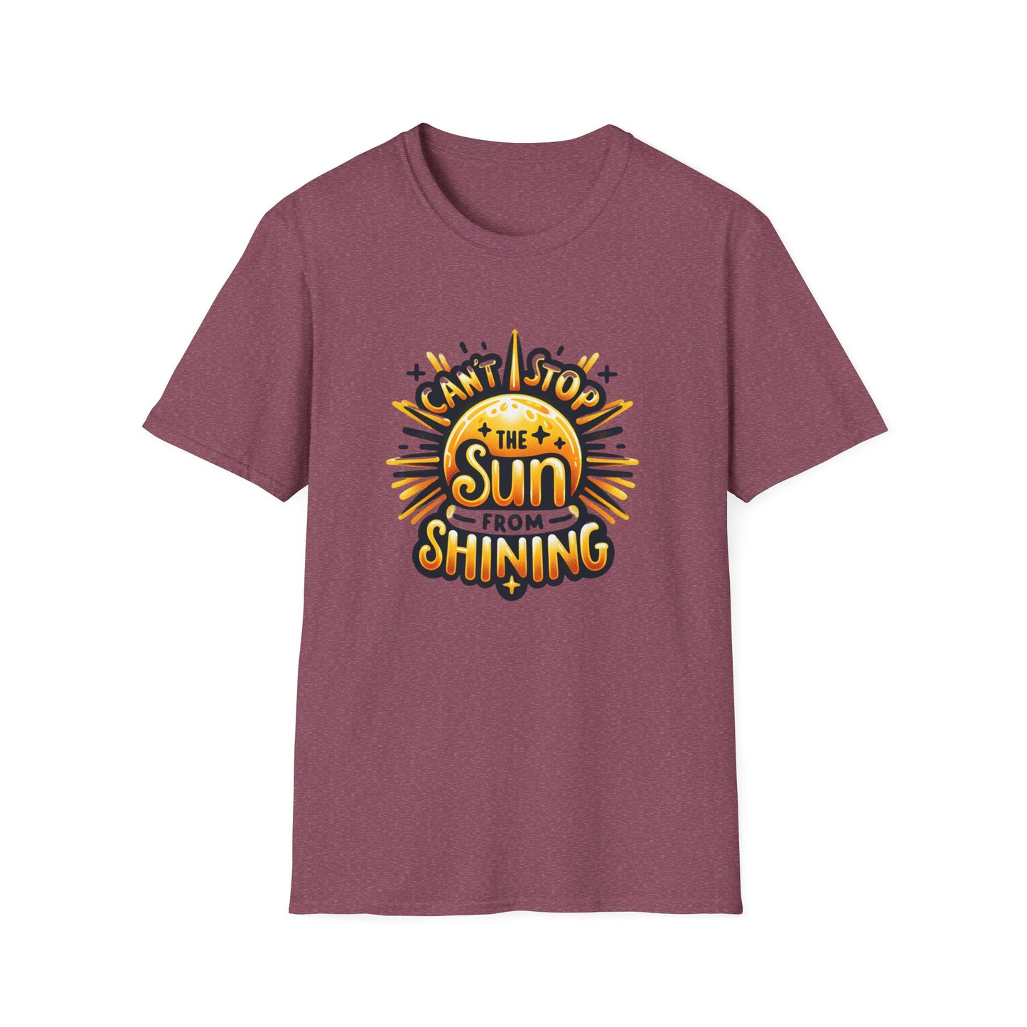 Sunshine Quote Unisex Softstyle T-Shirt | Positive Vibes Tee, Gifts for Her, Summer Fashion, Cute Casual Wear