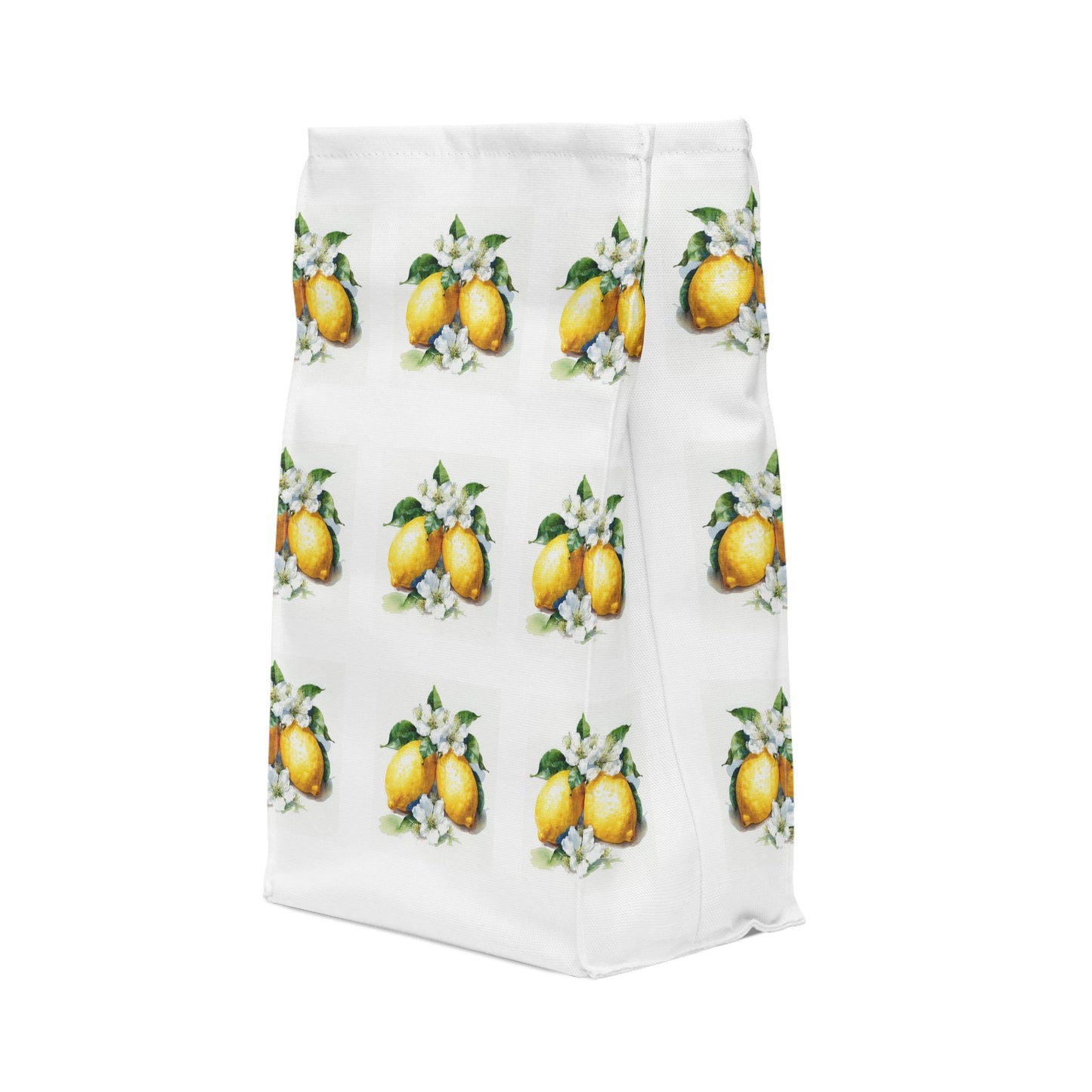 Lemon Blossom Lunch Bag | Stylish Insulated Tote, Eco-Friendly Meal Prep, Summer Picnic Accessory, Back to School Must-Have