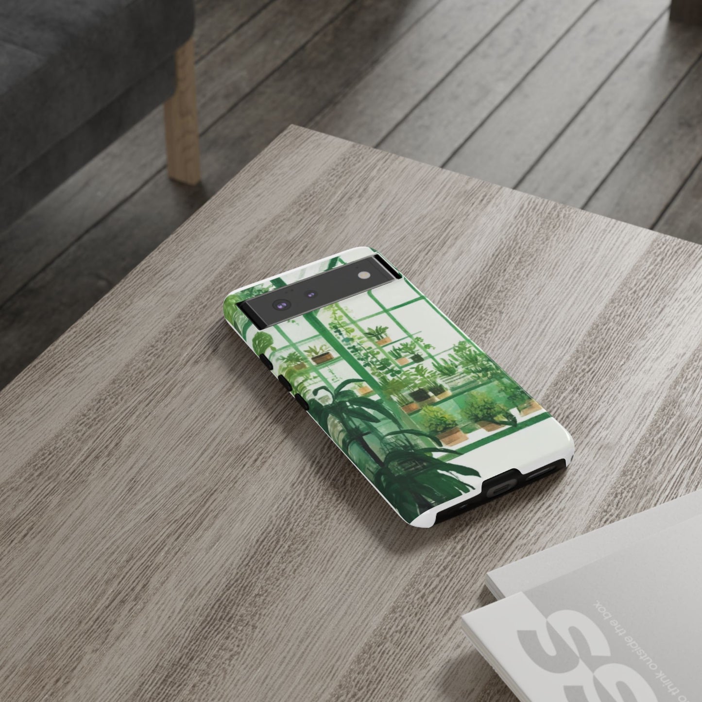 Greenhouse Phone Case - Tough Cases, Plant Lover Gift, Gardening Accessories, Eco-Friendly Tech, Nature-Inspired Design