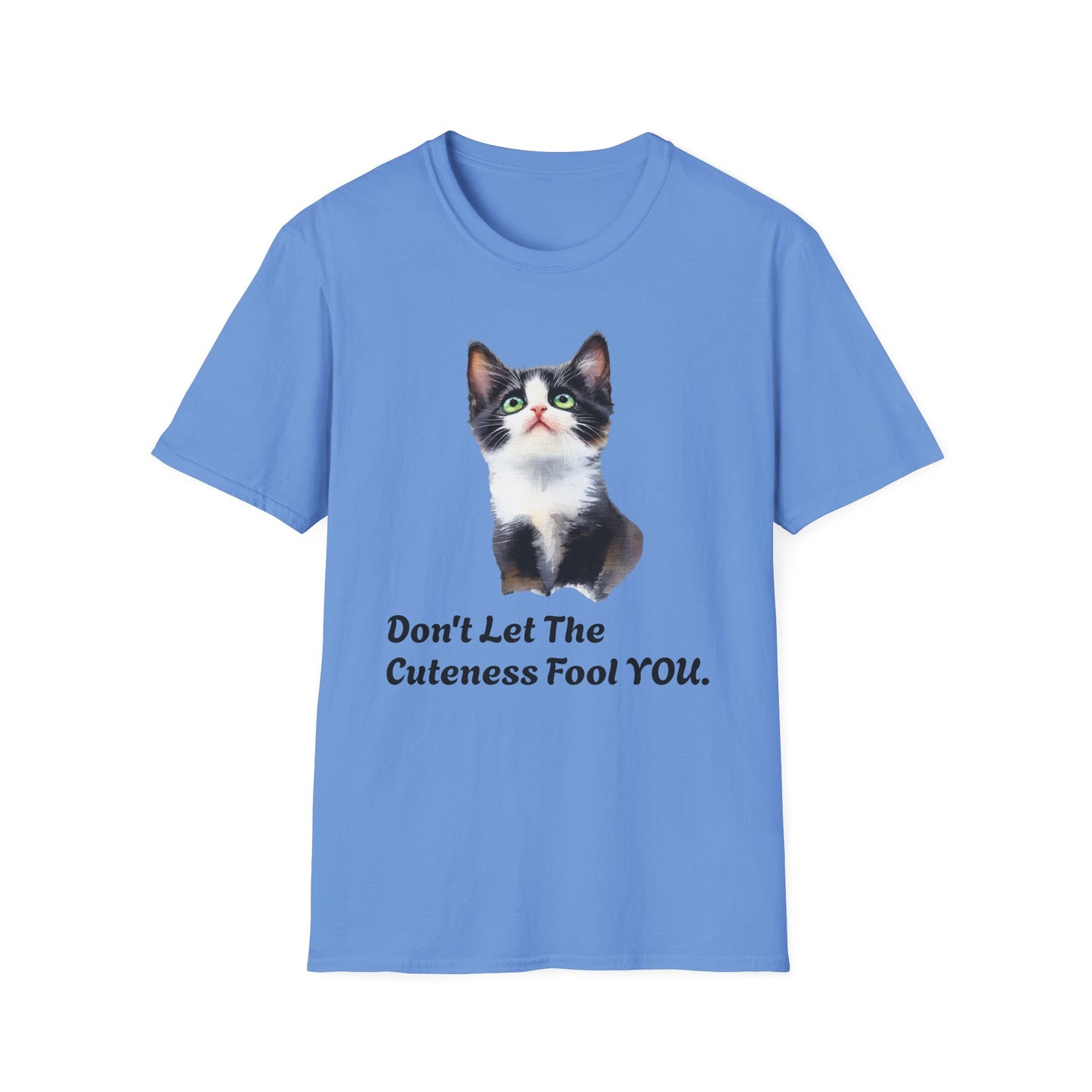 Cute Cat Graphic T-Shirt, Fun Cat Tee, Gift for Cat Lovers, Pet Owner Apparel, Casual Wear, Birthday Gift Idea