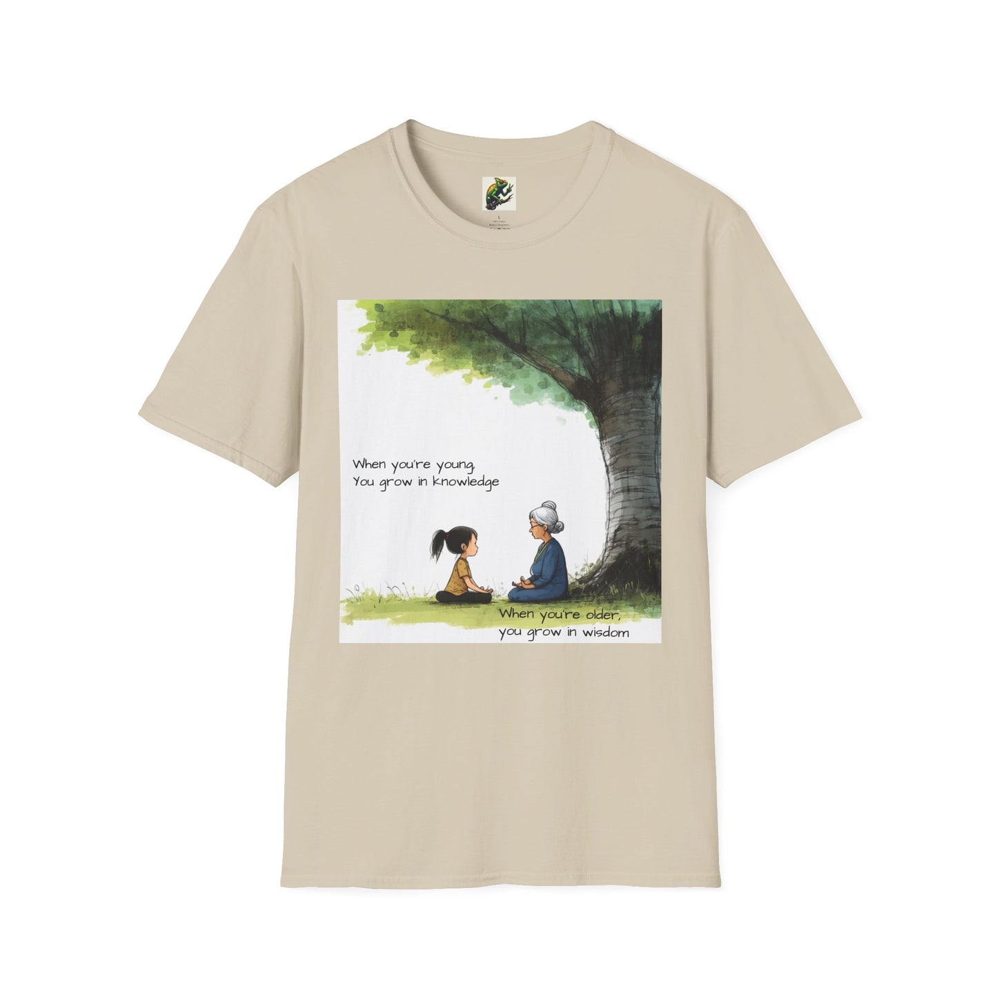 Wisdom T-Shirt, Motivational Tee, Inspirational Quote Shirt, Gift for Students, Philosophy Apparel