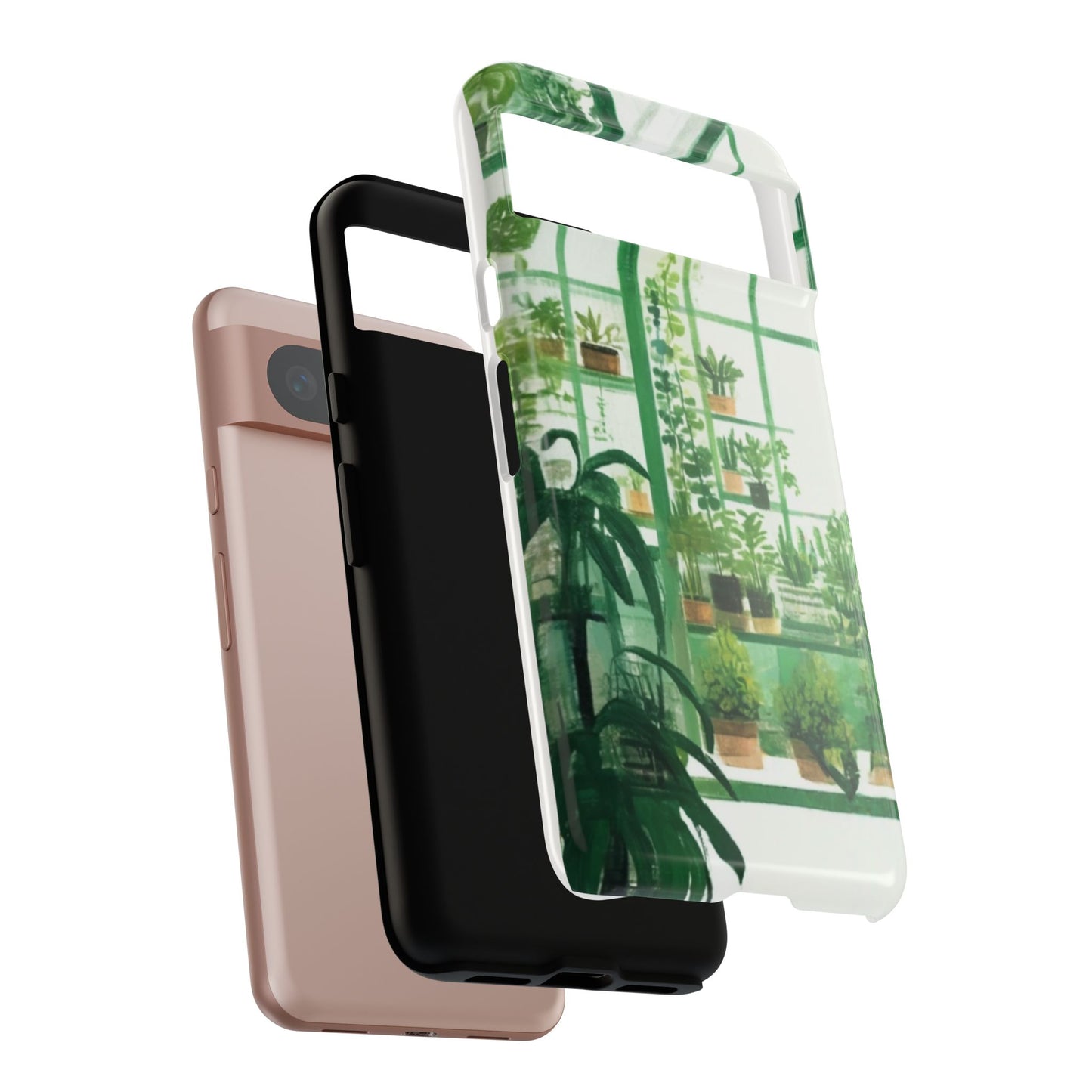 Greenhouse Phone Case - Tough Cases, Plant Lover Gift, Gardening Accessories, Eco-Friendly Tech, Nature-Inspired Design