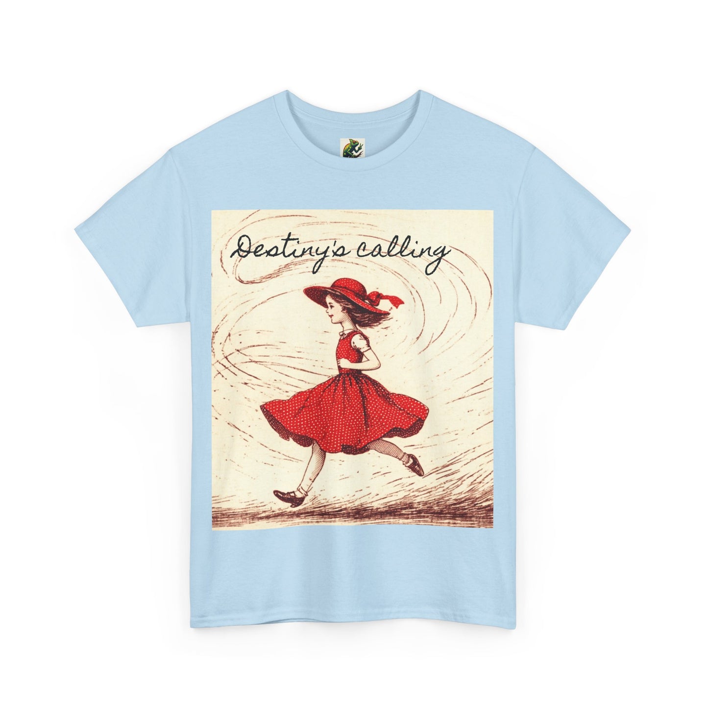 Vintage Whimsical Art Tee, Playful Graphic Shirt, Cute Wearable Art, Gift for Art and vintage Lovers, Unique Casual Tee.