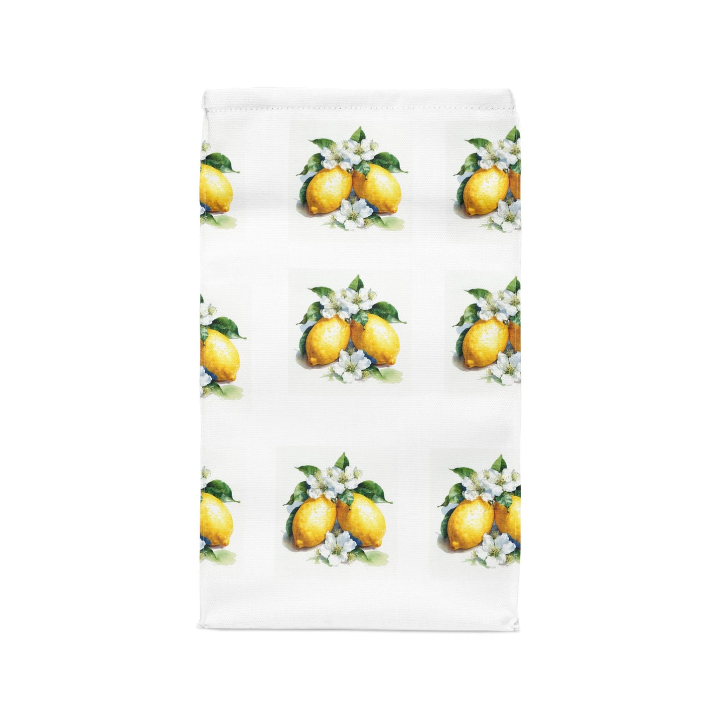 Lemon Blossom Lunch Bag | Stylish Insulated Tote, Eco-Friendly Meal Prep, Summer Picnic Accessory, Back to School Must-Have
