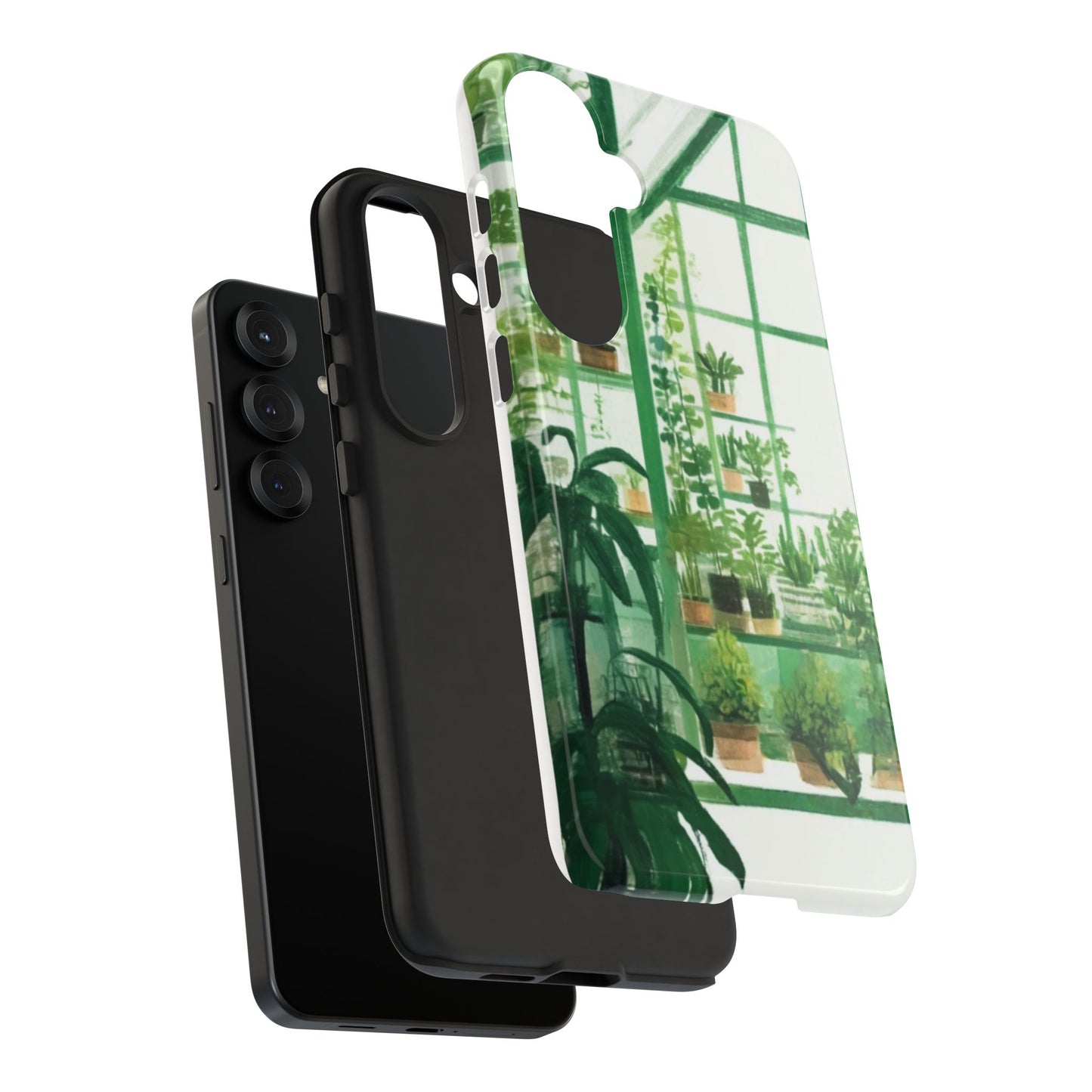 Greenhouse Phone Case - Tough Cases, Plant Lover Gift, Gardening Accessories, Eco-Friendly Tech, Nature-Inspired Design